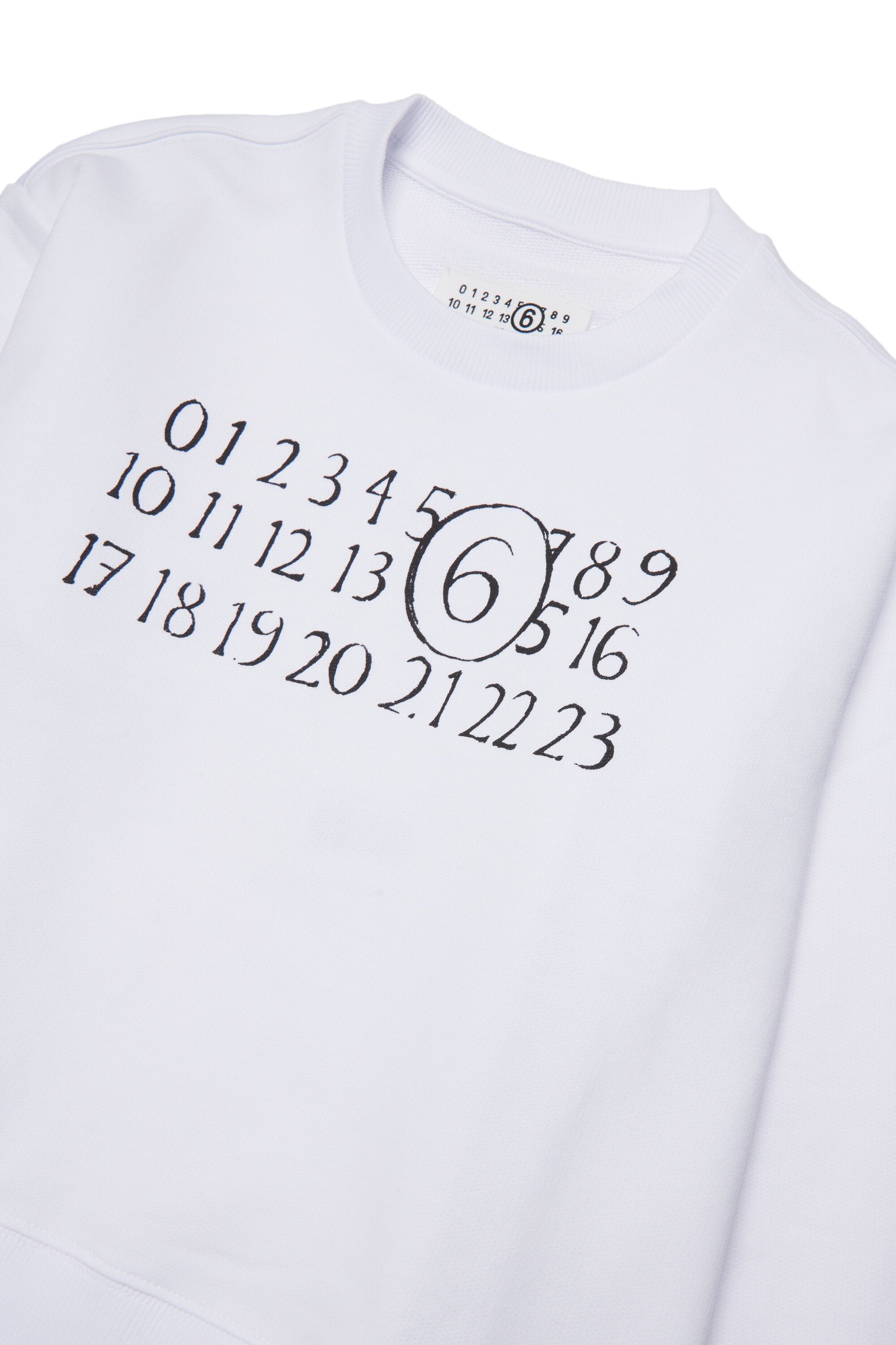 ロゴ入りクルーネックスウェット