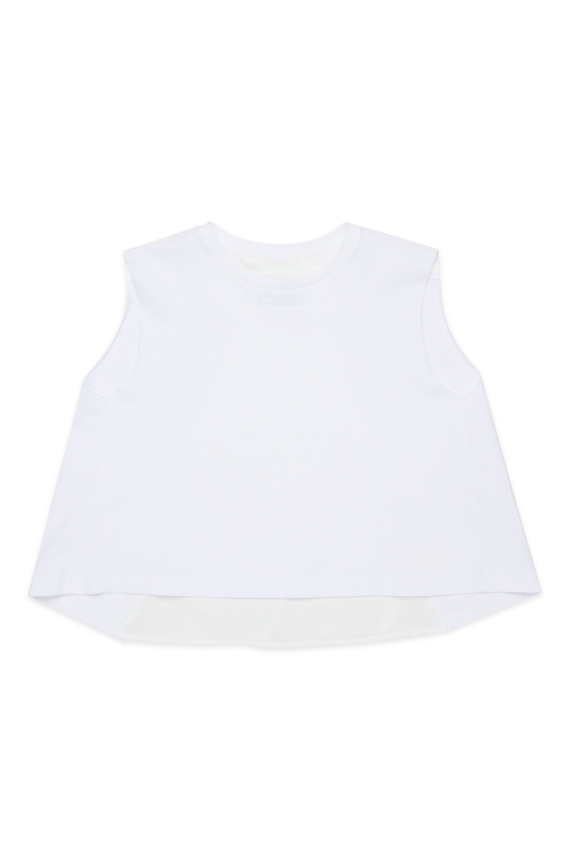 ロゴ入りノースリーブTシャツ