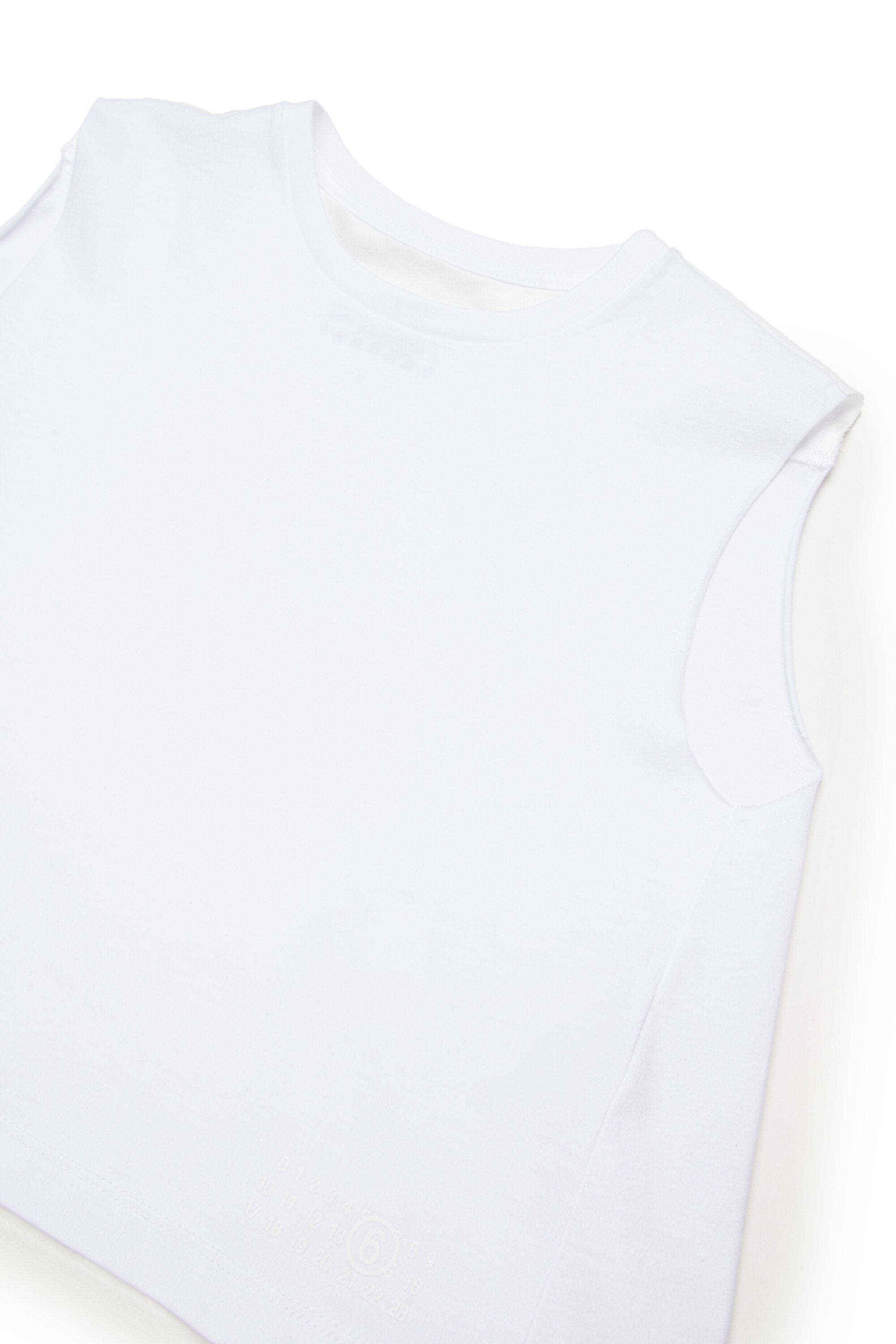 ロゴ入りノースリーブTシャツ