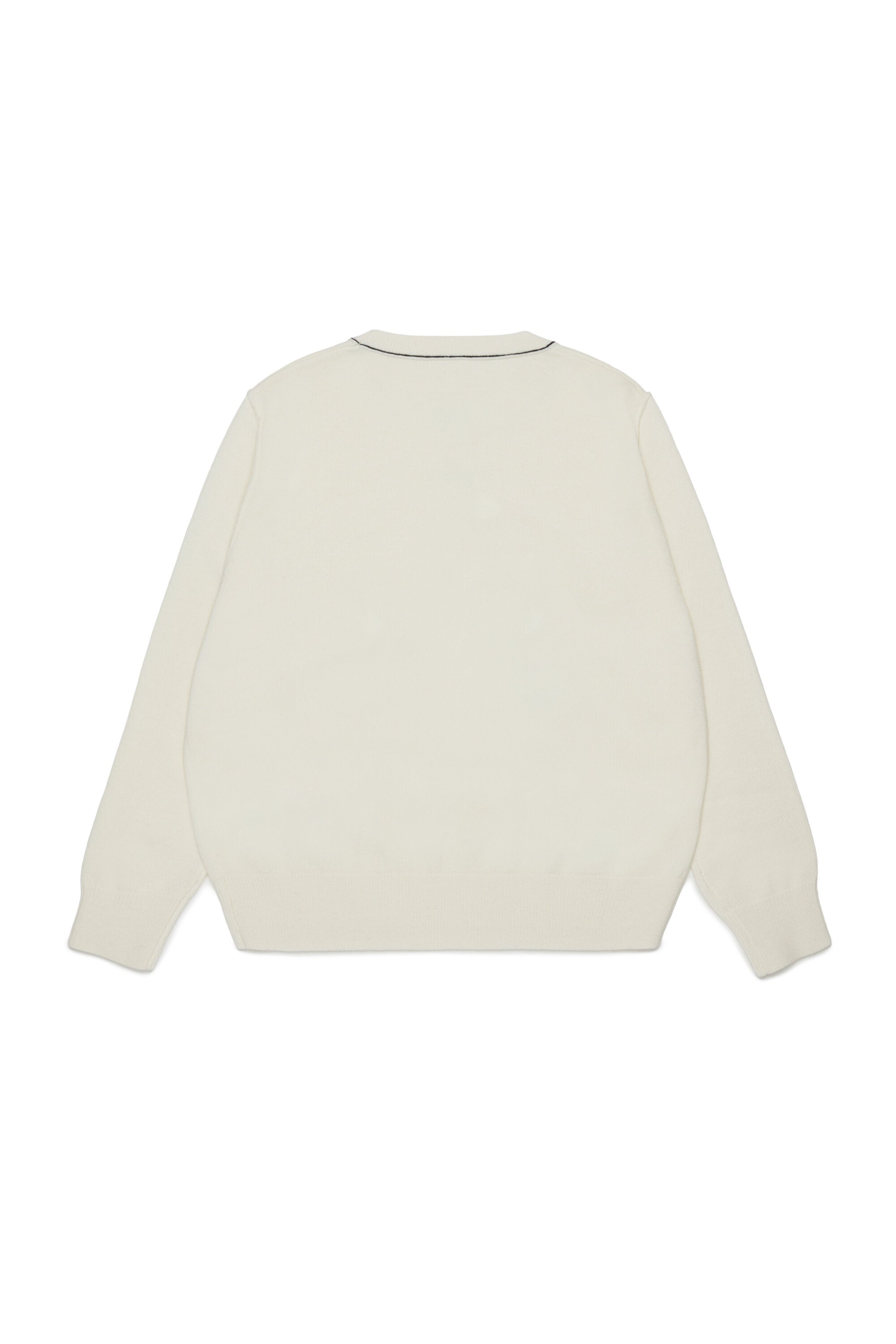 Crew neck sweater in cotton