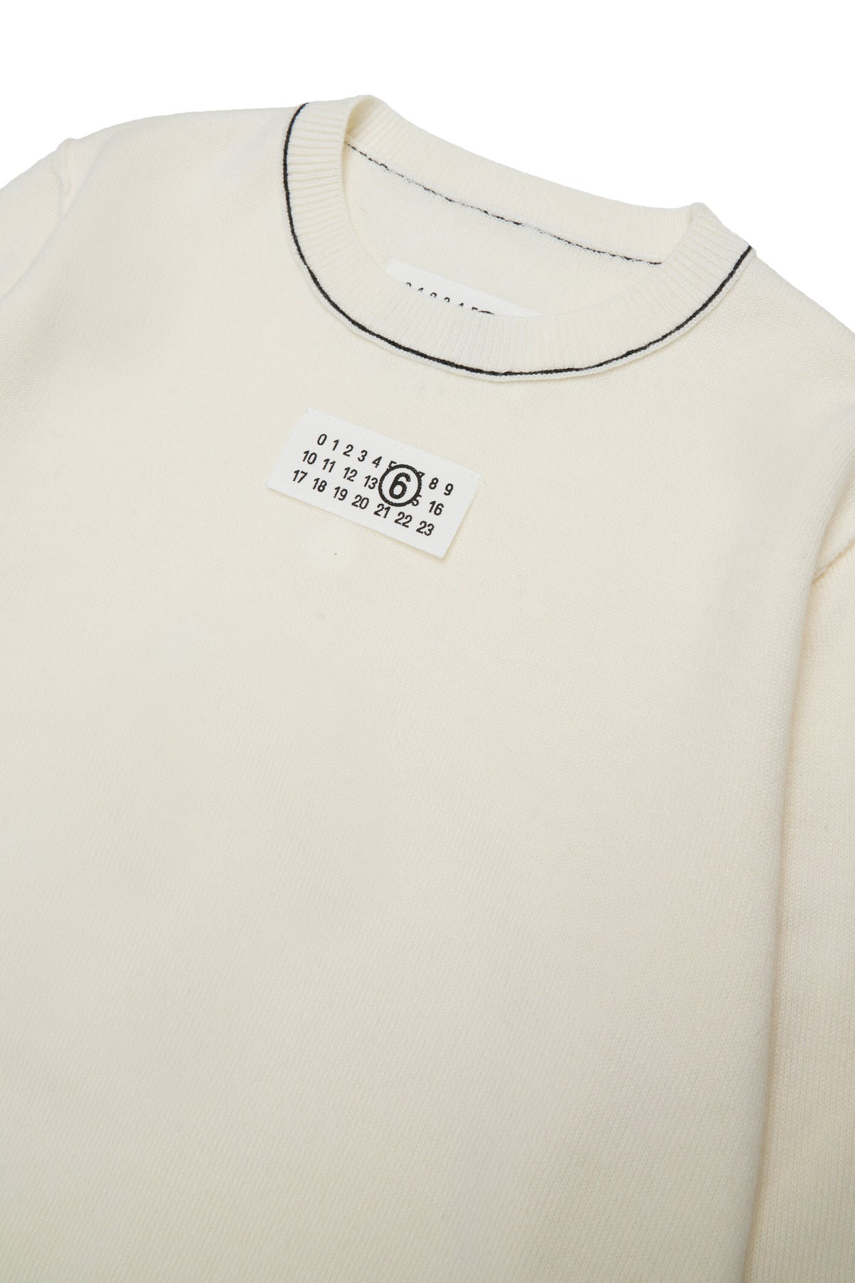Wool-blend crewneck sweater