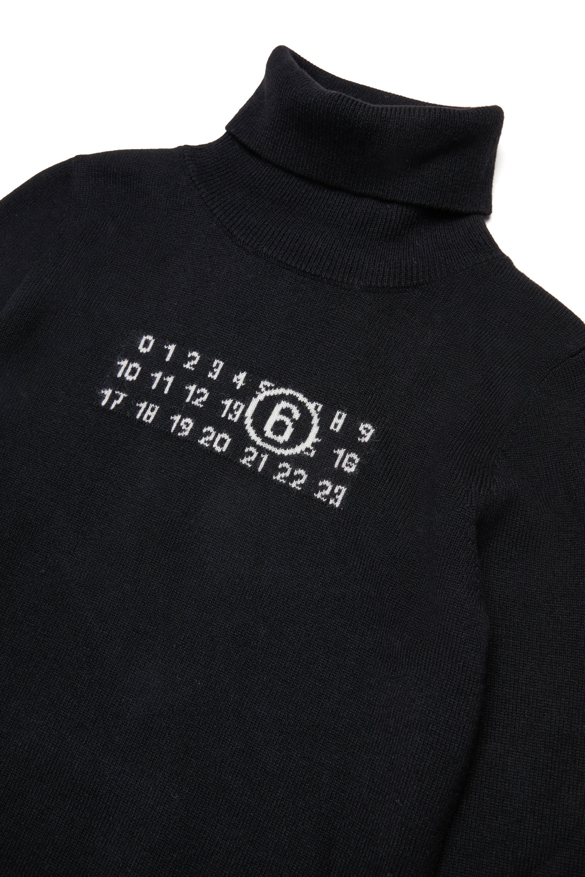 Turtleneck with logo