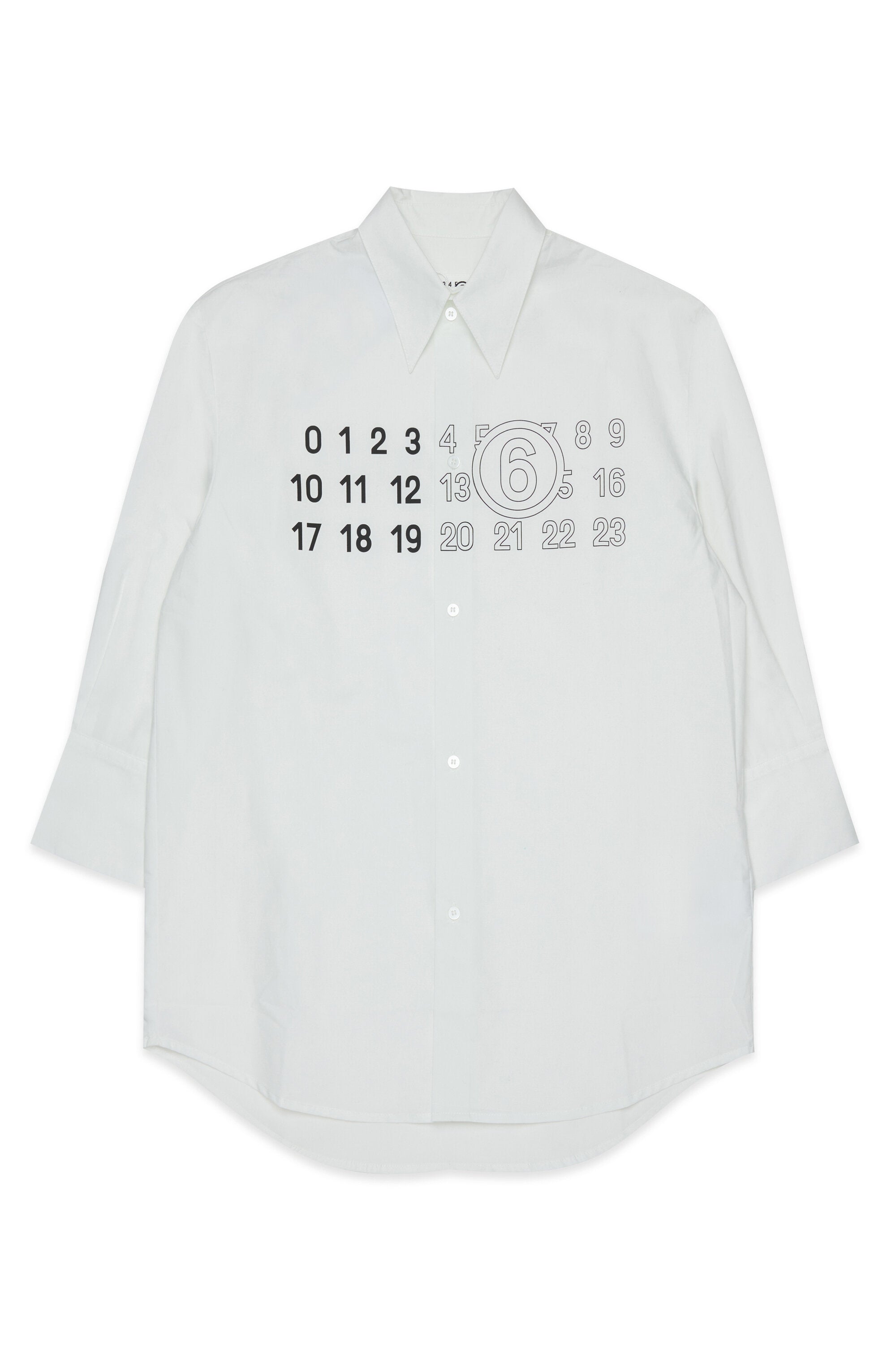Shirt with printed logo