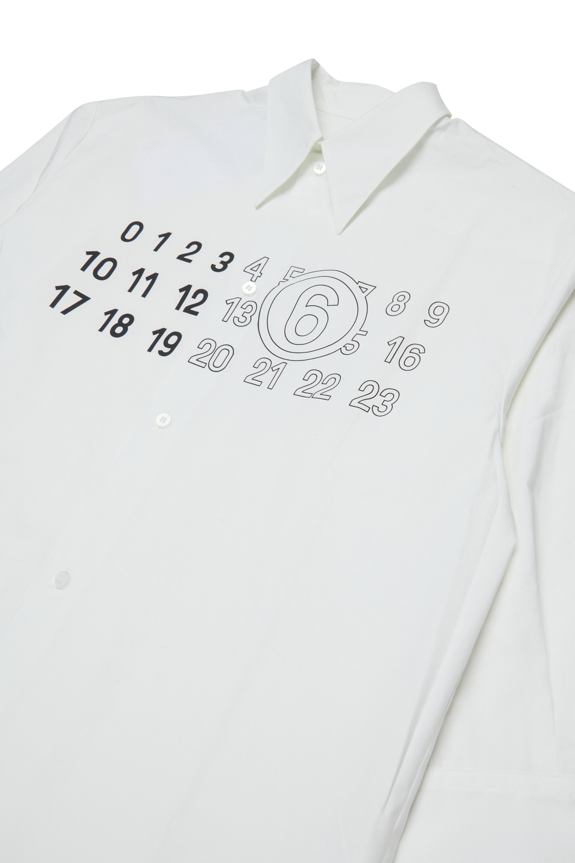 Shirt with printed logo