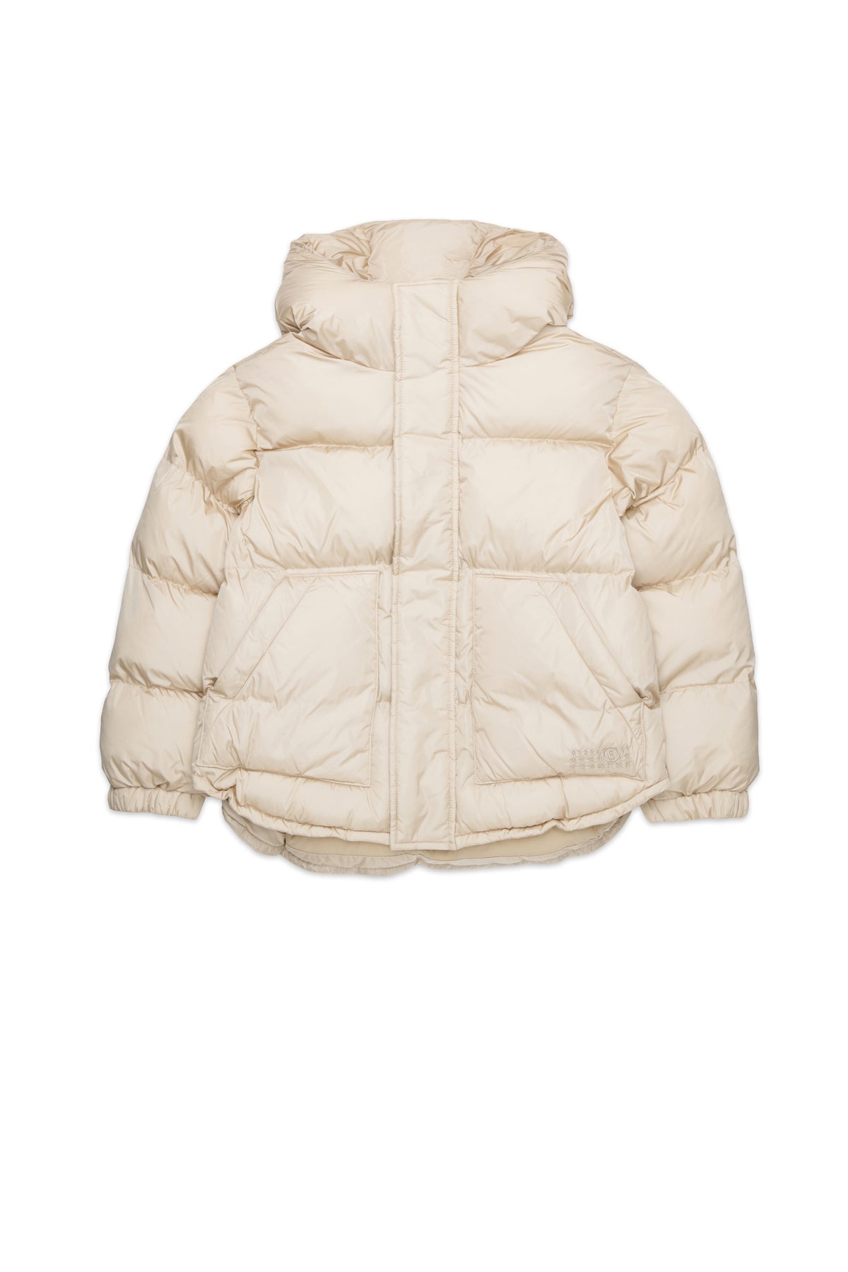 Padded jacket with logo