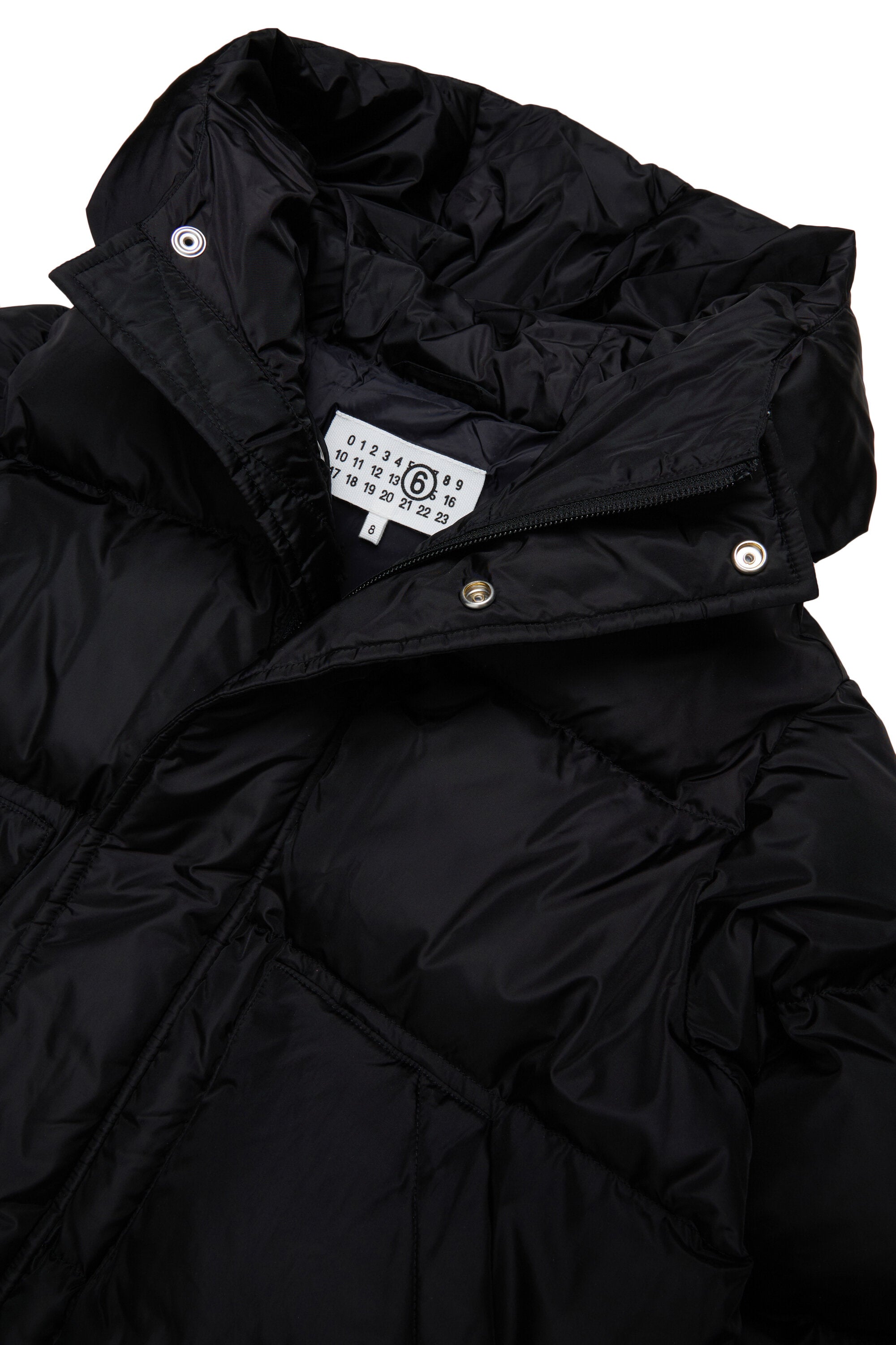 Padded jacket with logo