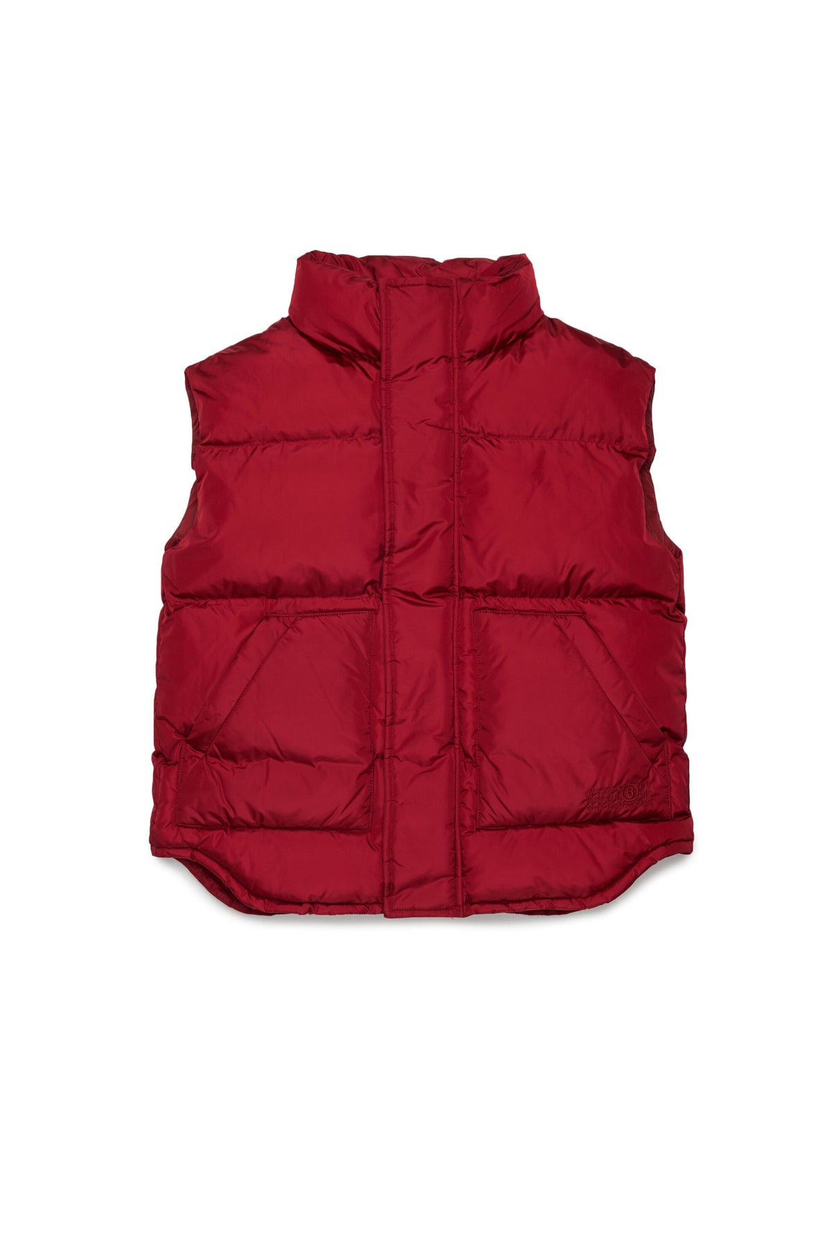 Padded jacket with logo