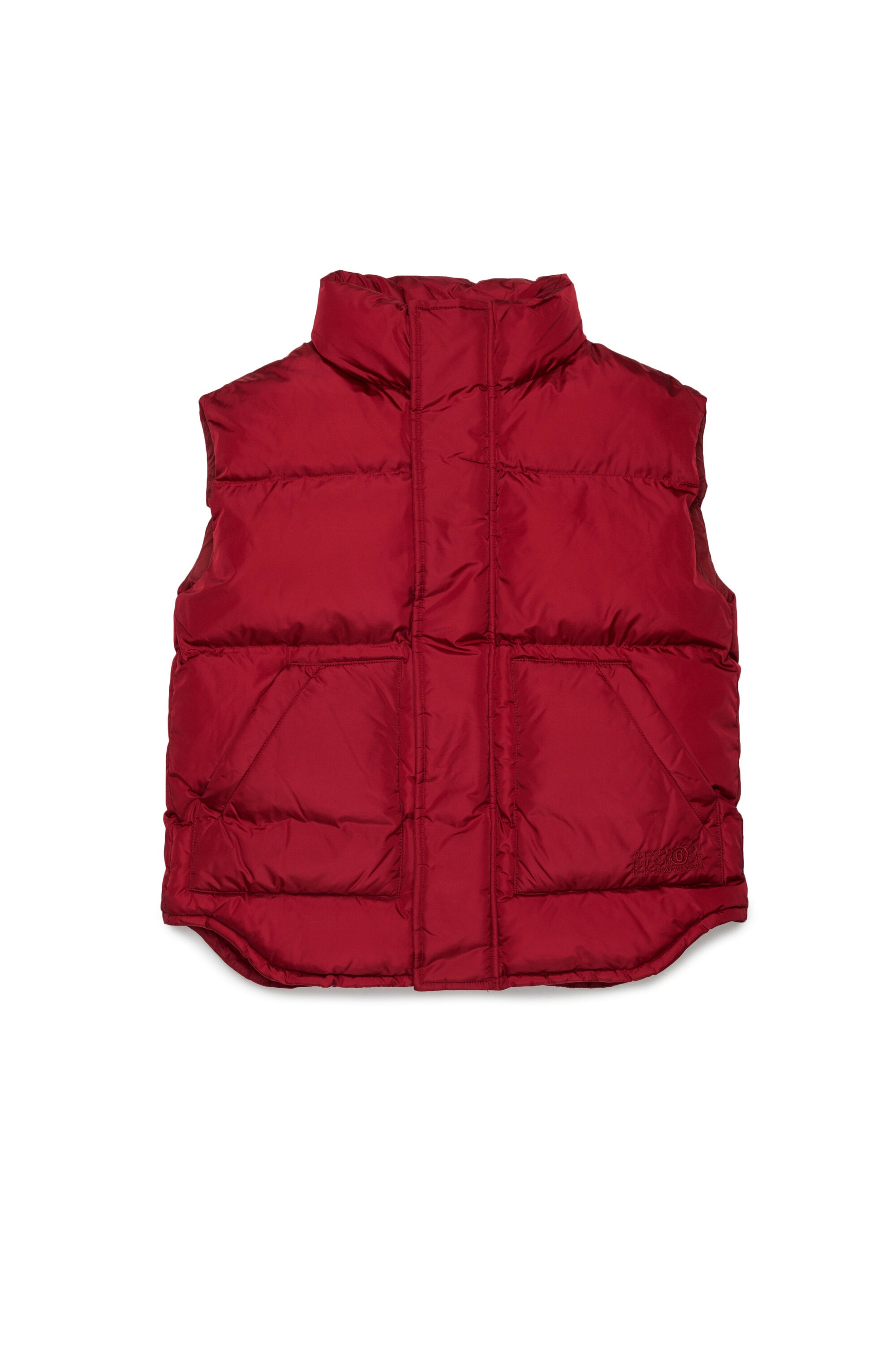 Padded jacket with logo