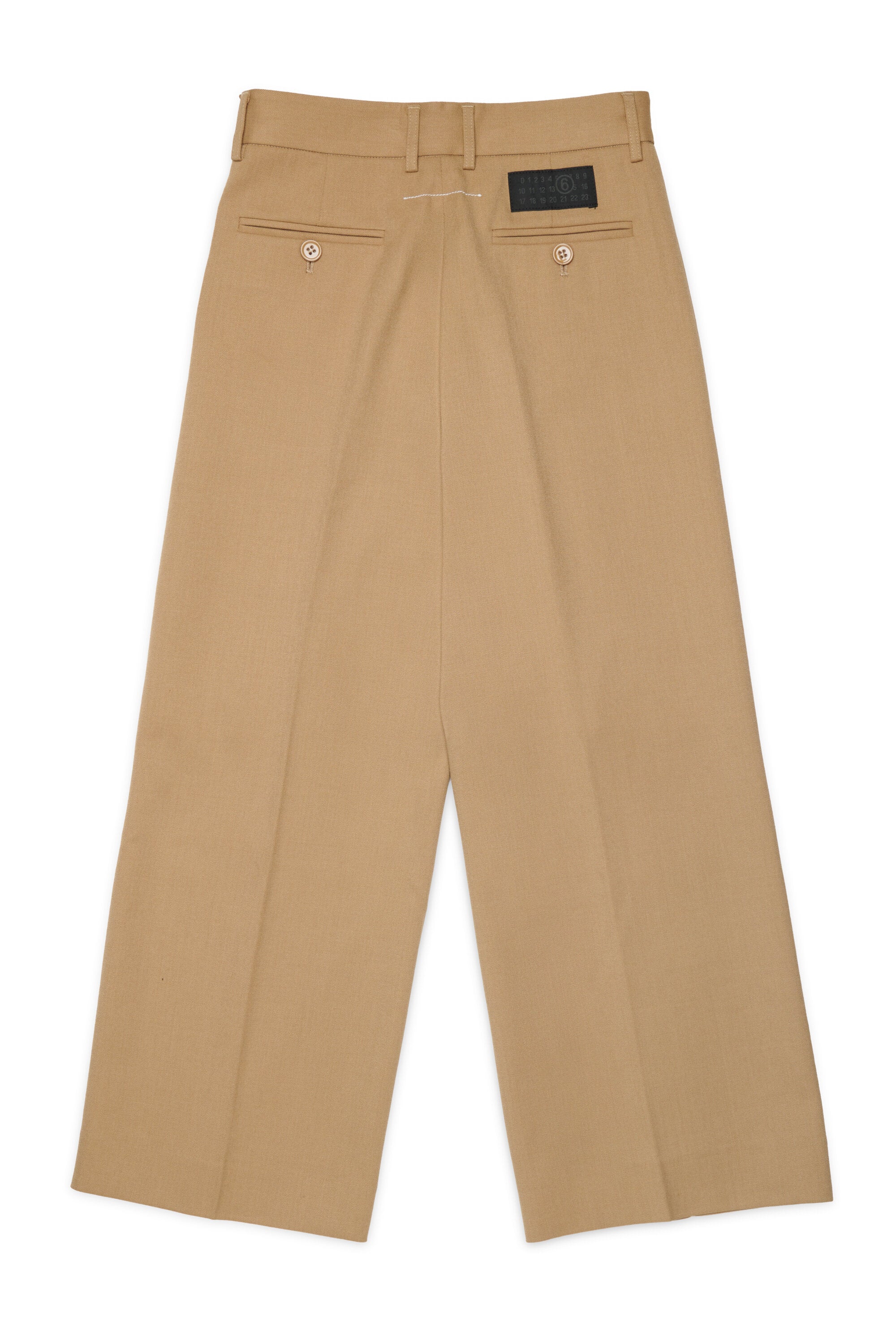 Formal pants with logo