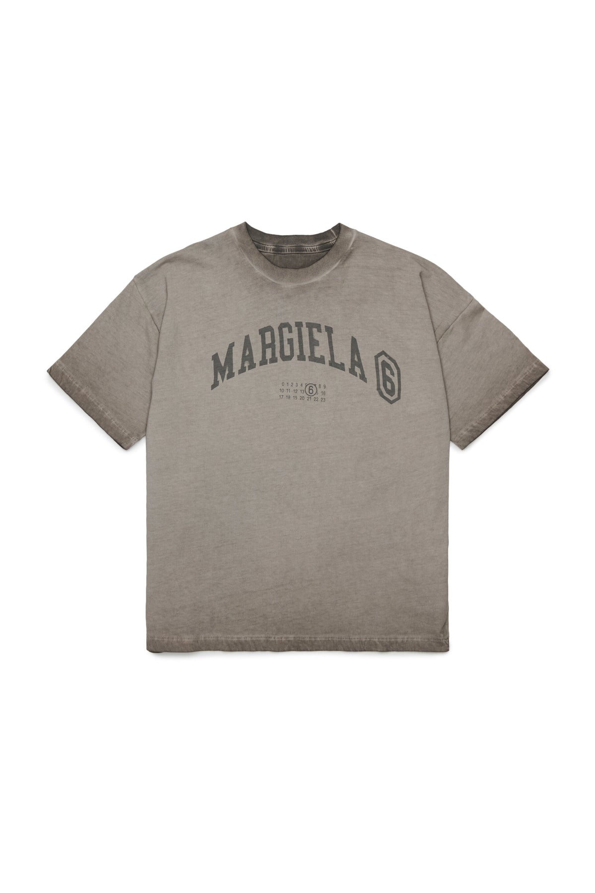 クルーネック Tシャツ、ロゴ付き