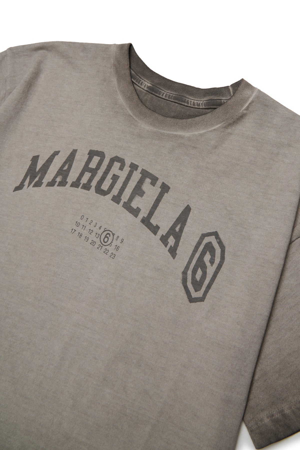 クルーネック Tシャツ、ロゴ付き