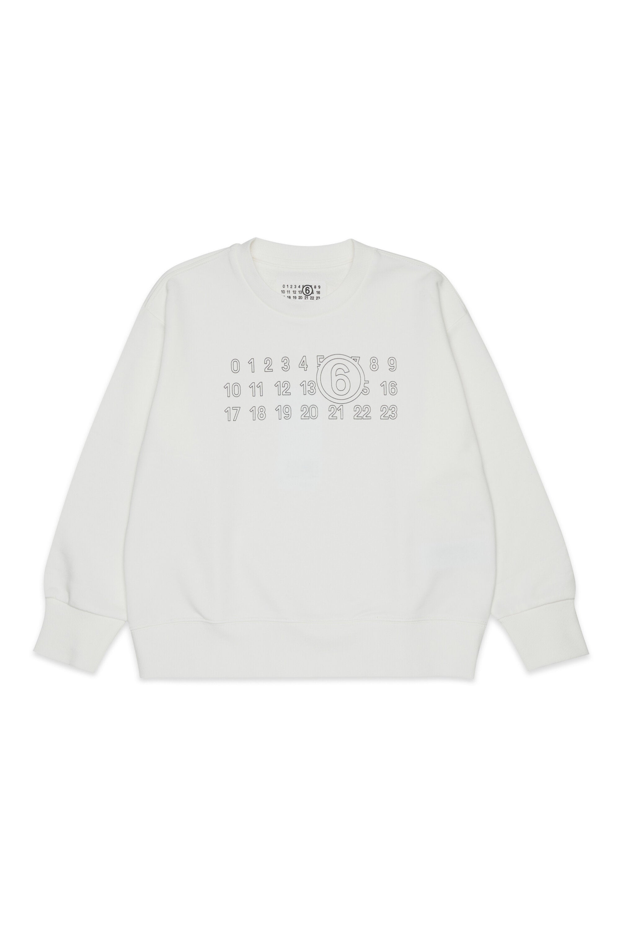 ロゴ入りクルーネックスウェット