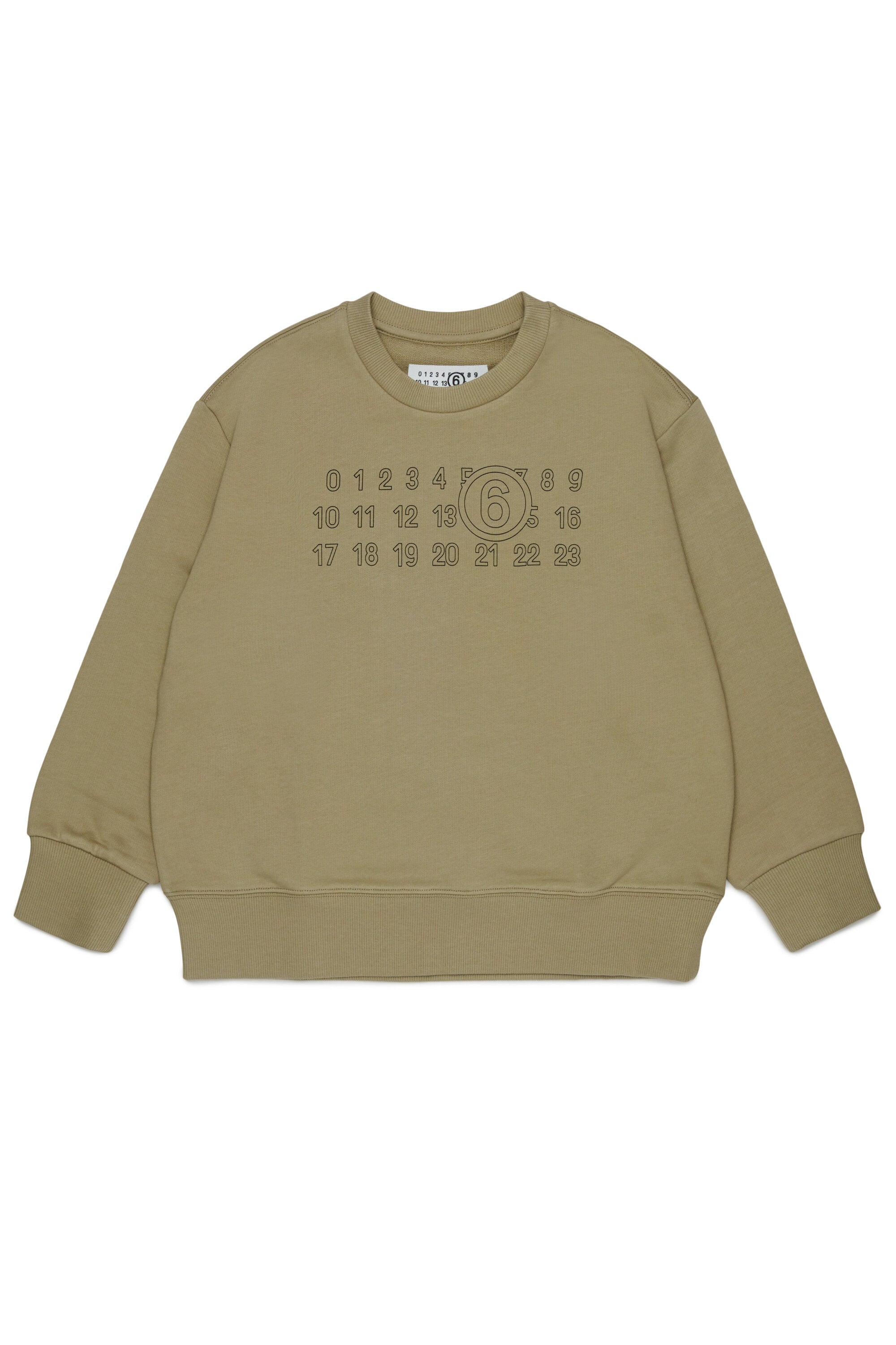 ロゴ入りクルーネックスウェット