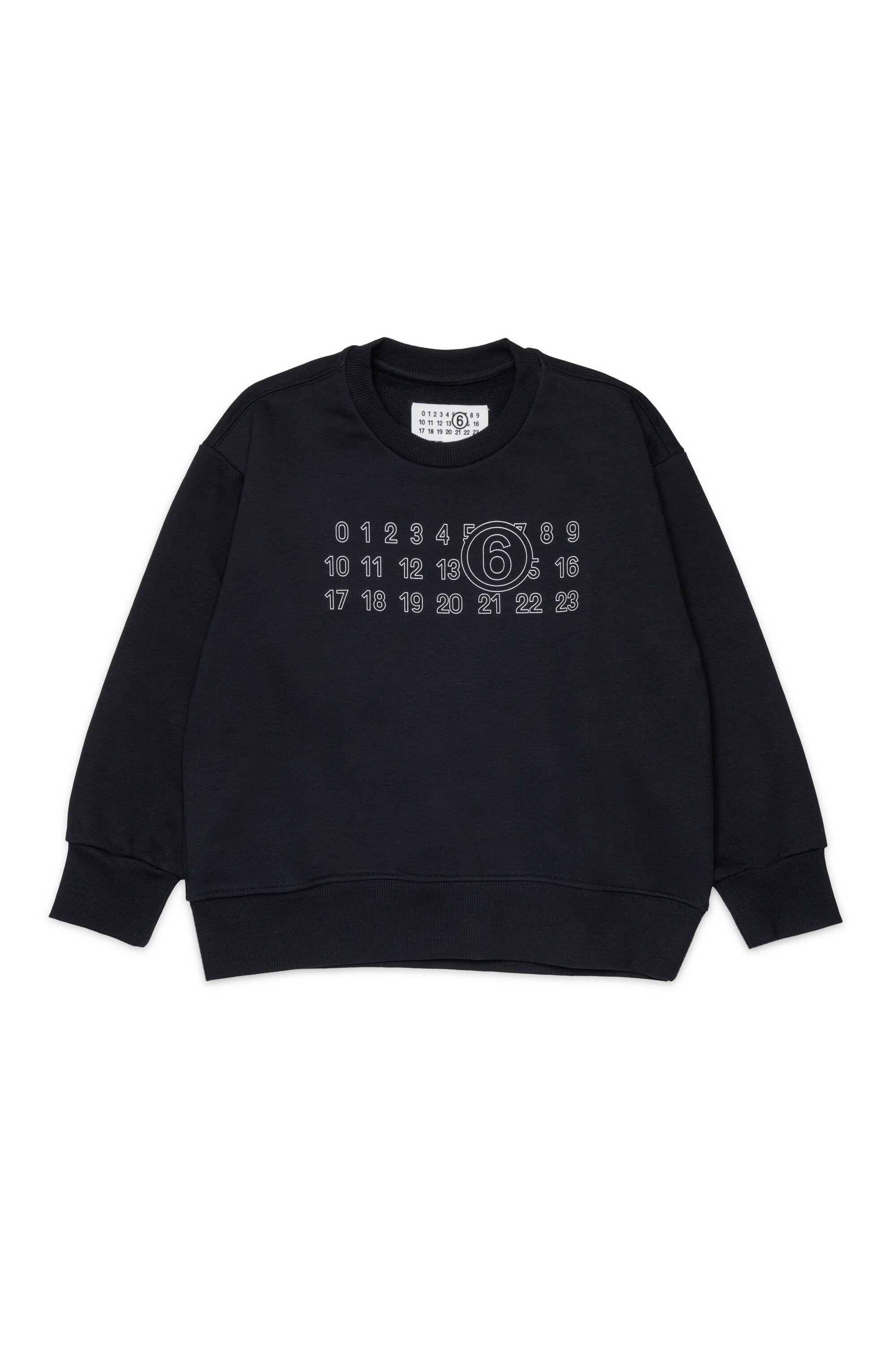 ロゴ入りクルーネックスウェット
