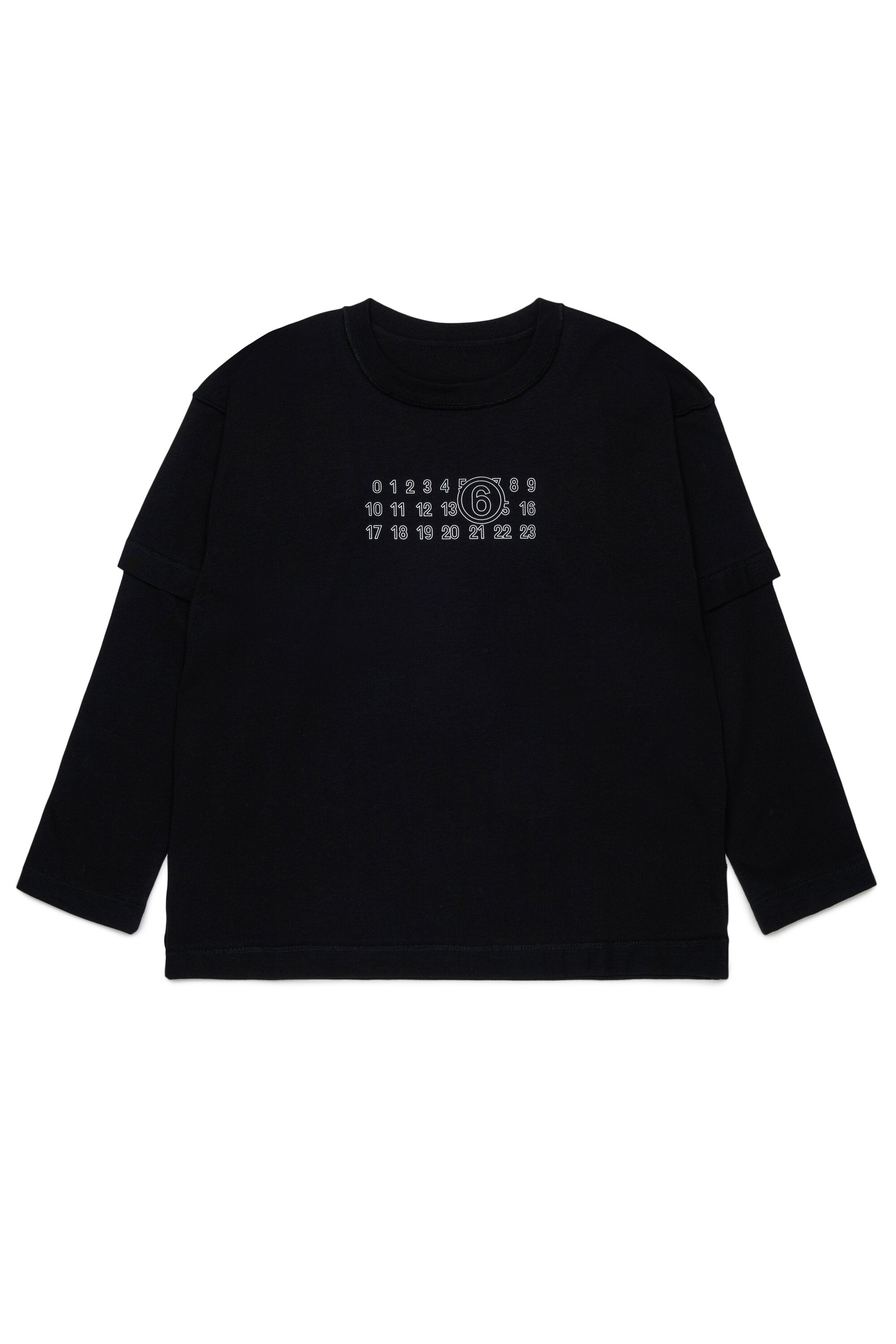 長袖Tシャツ ロゴ付き