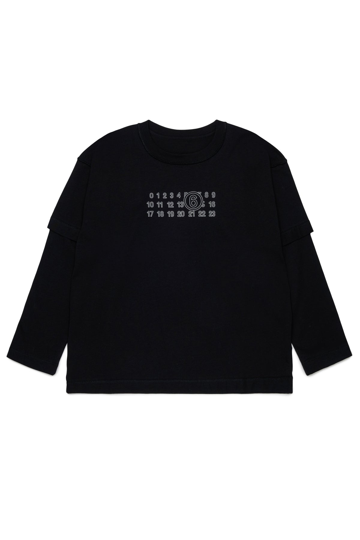 長袖Tシャツ ロゴ付き