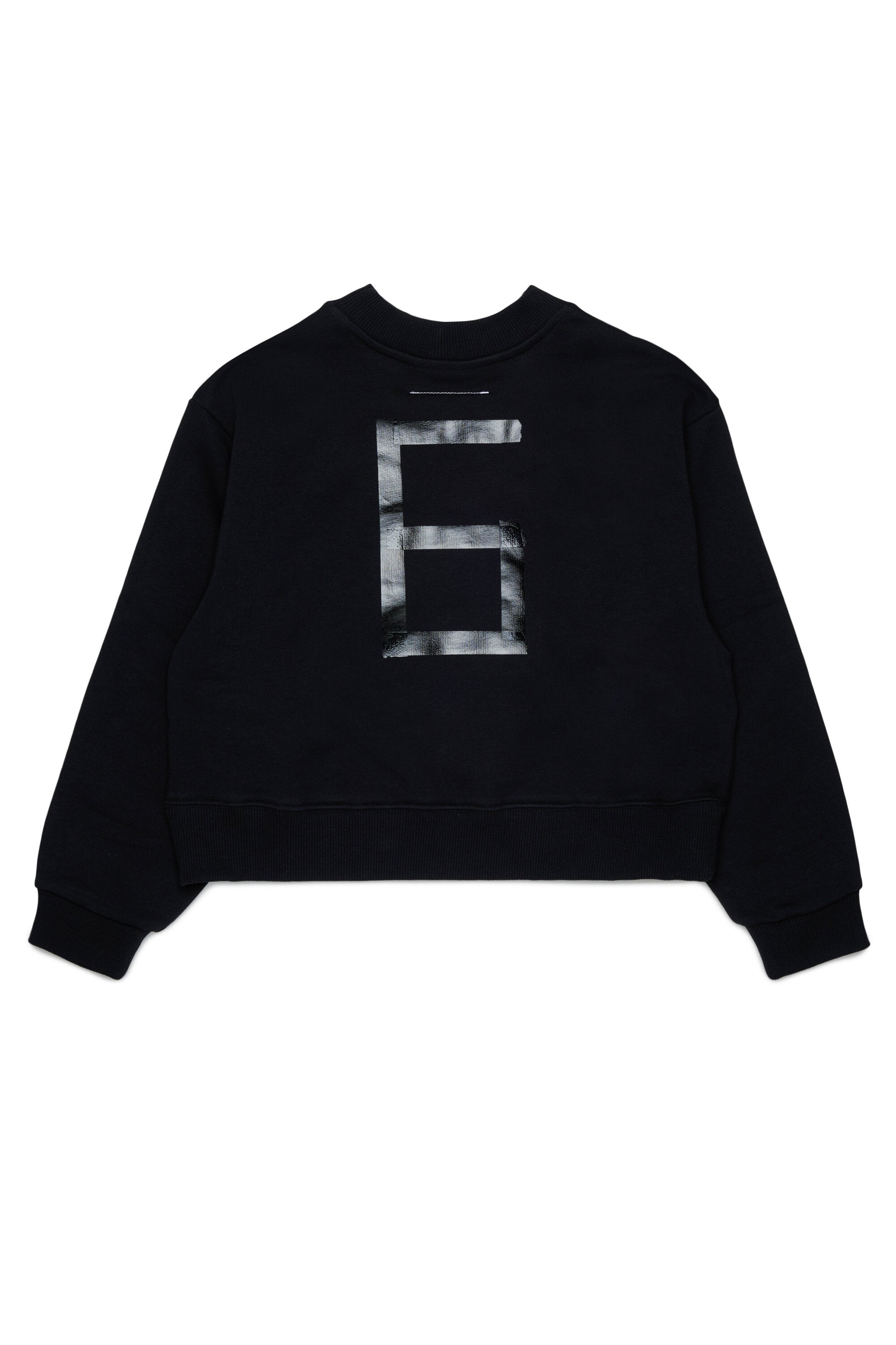 Crew-neck sweatshirt with logo