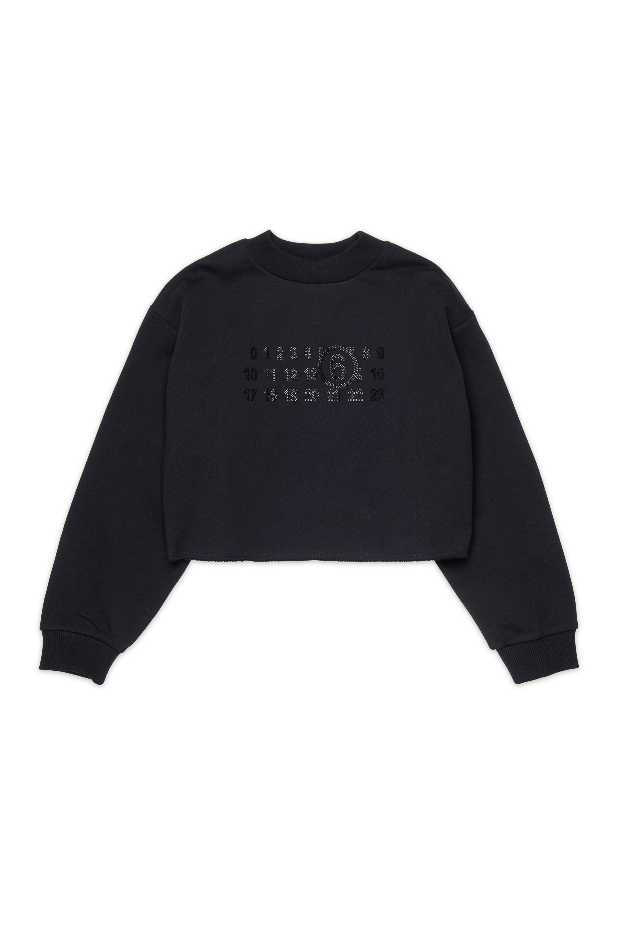 Crew-neck sweatshirt with logo