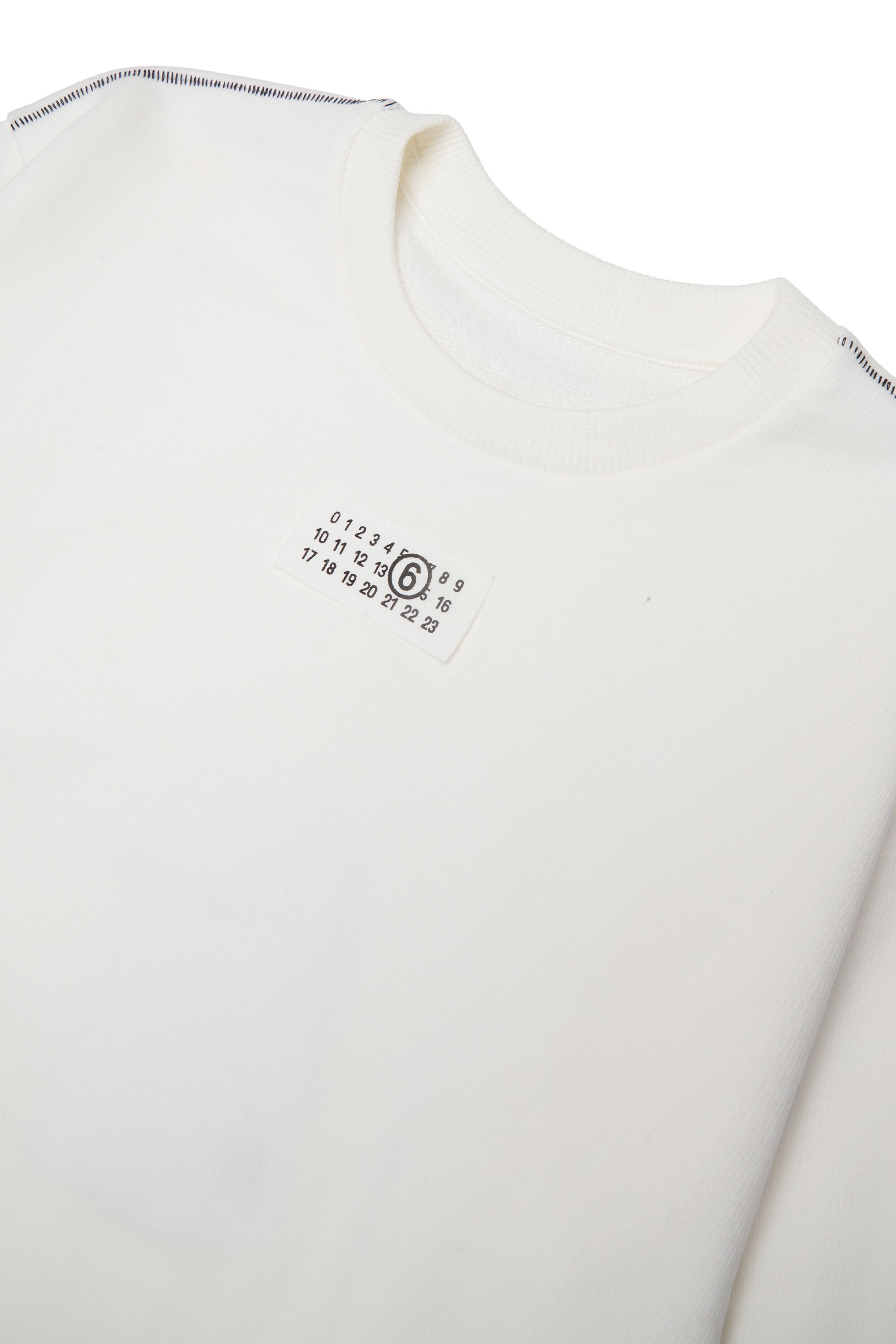 Crew-neck sweatshirt with logo
