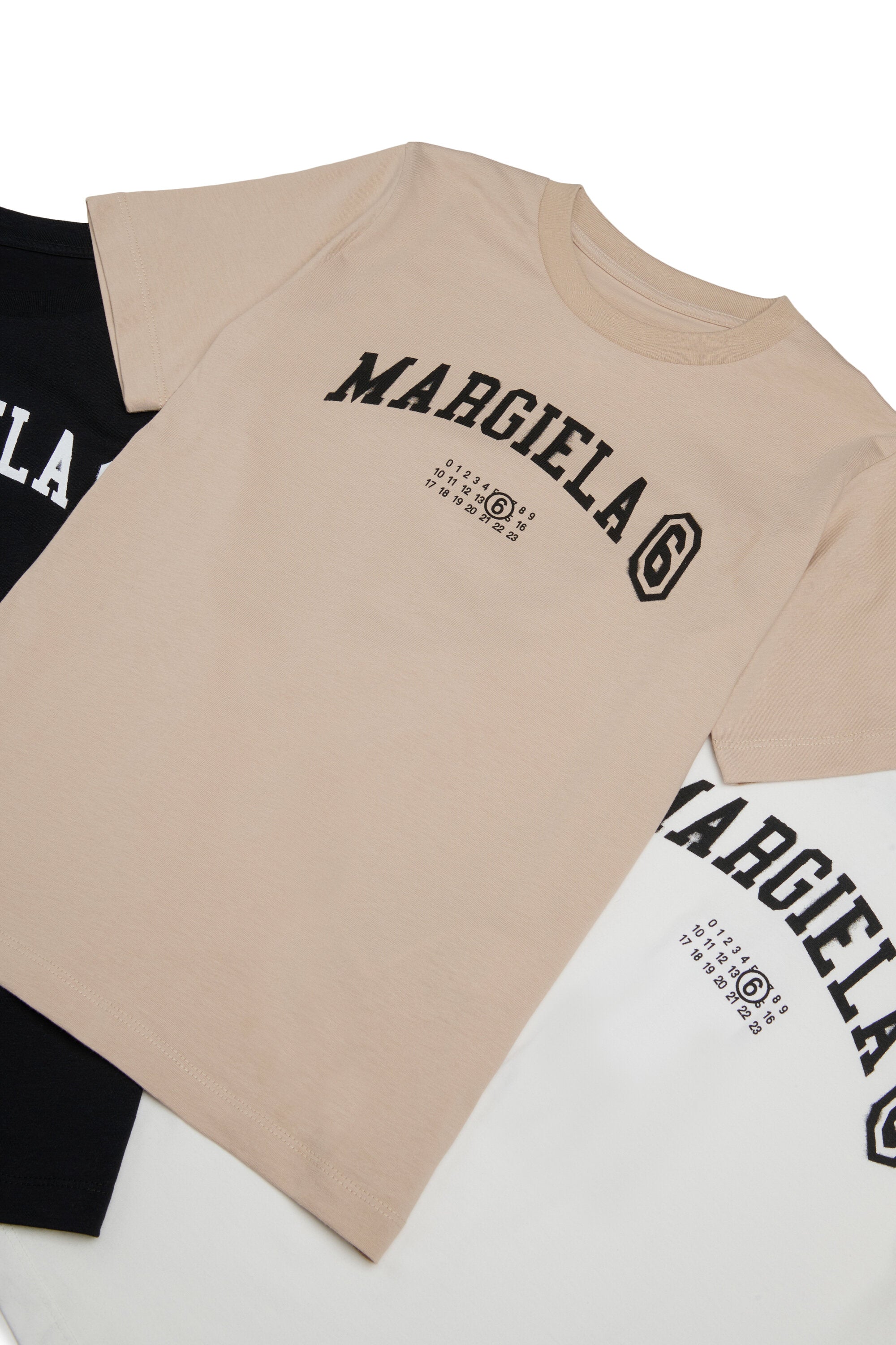 クルーネック Tシャツ、ロゴ付き