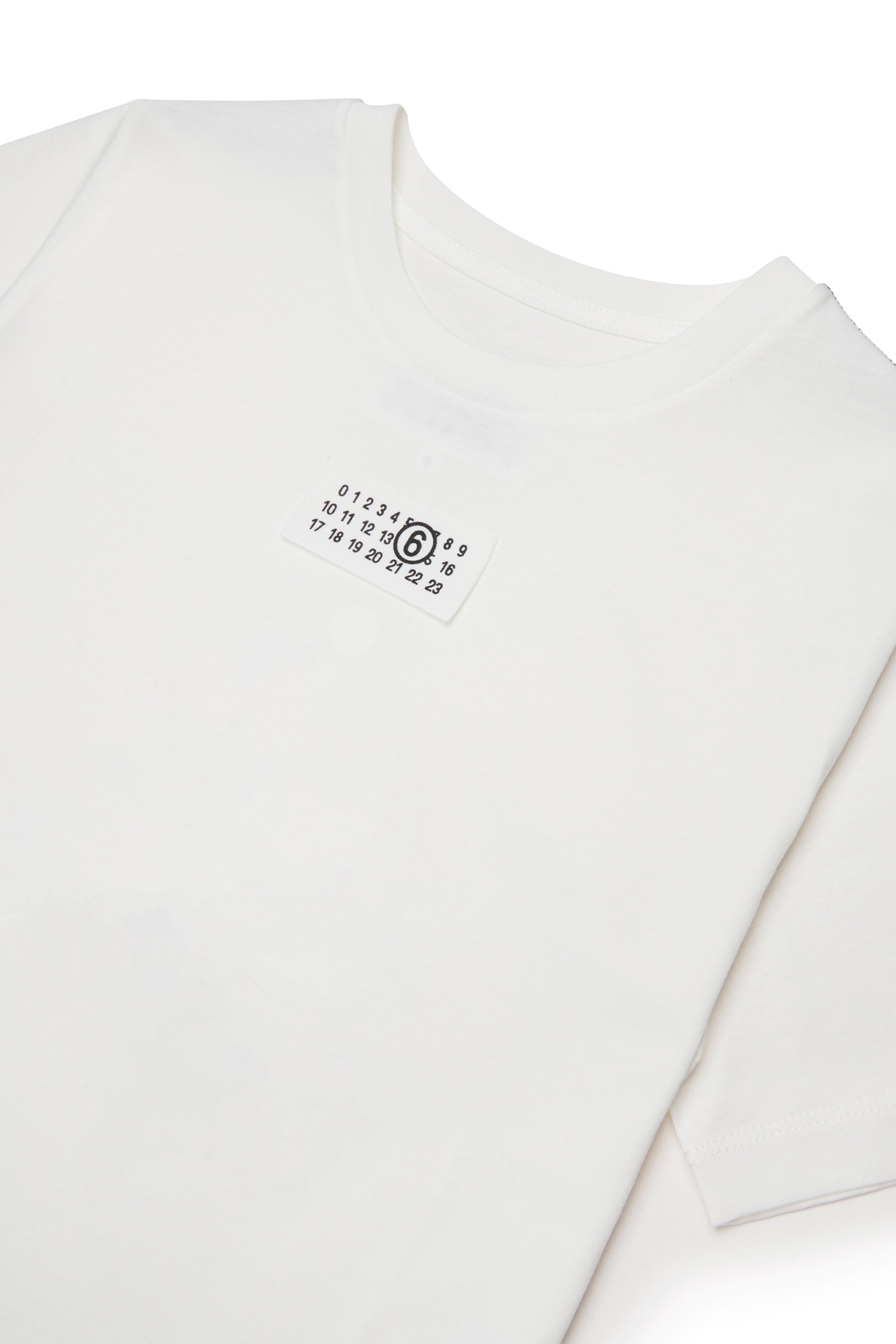 クルーネック Tシャツ、ロゴ付き