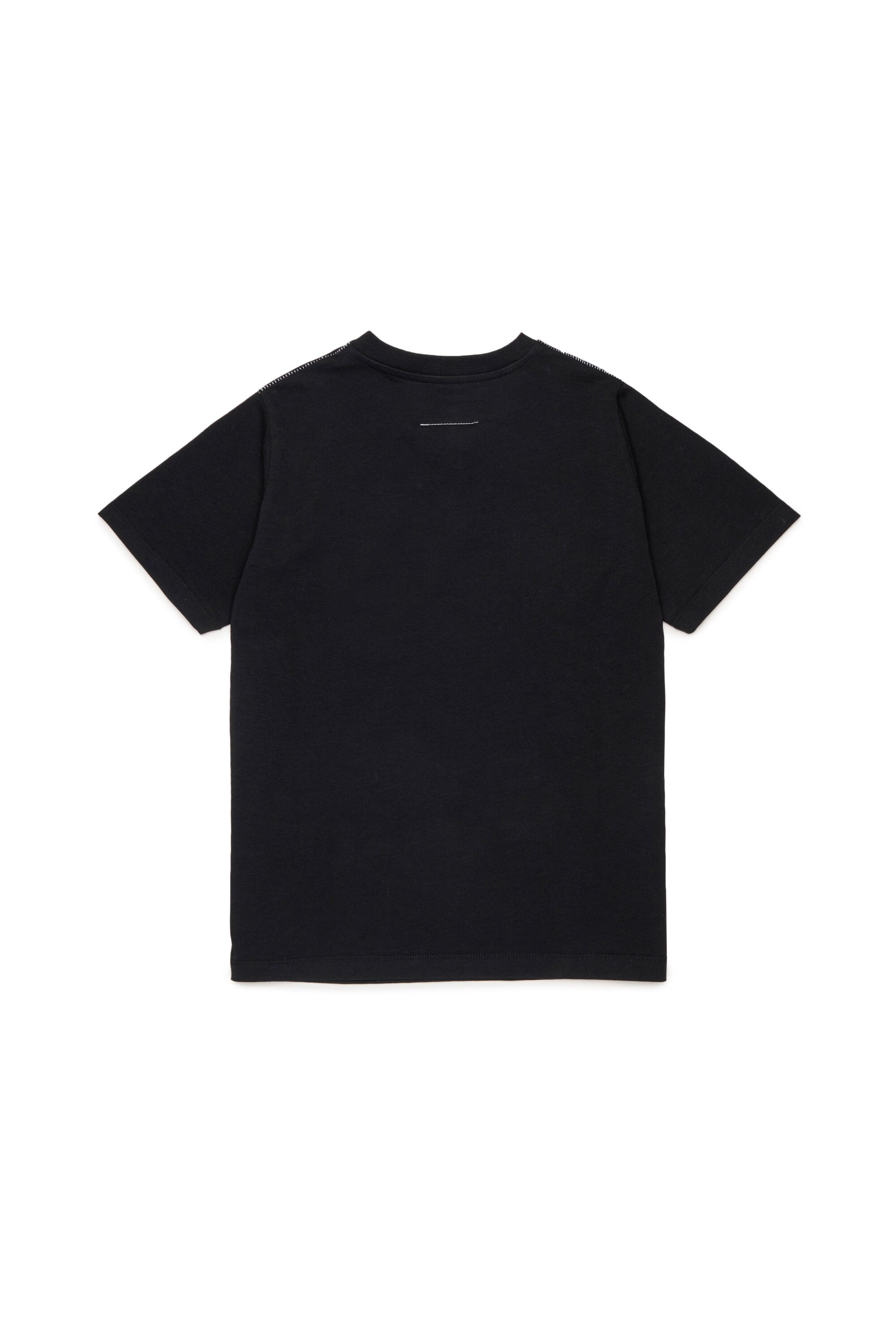 クルーネック Tシャツ、ロゴ付き