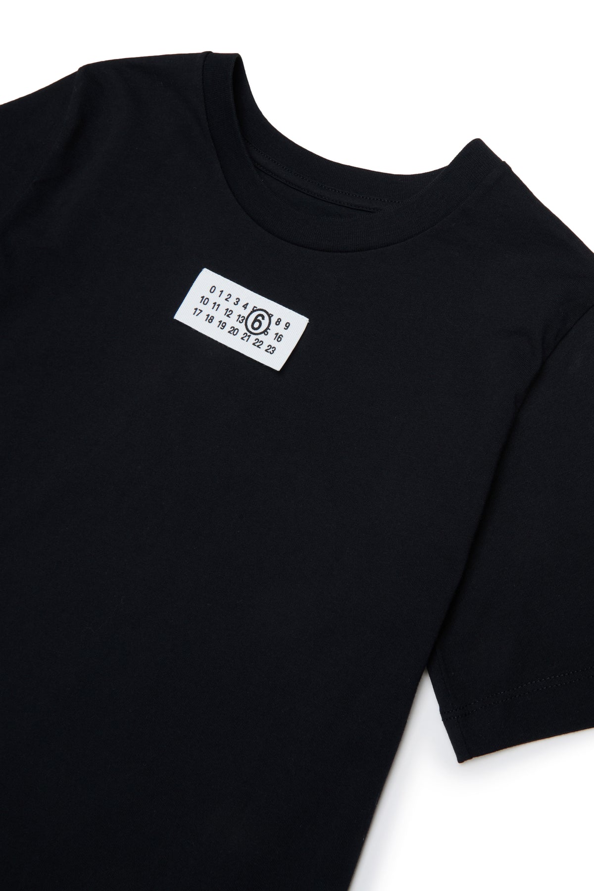 クルーネック Tシャツ、ロゴ付き