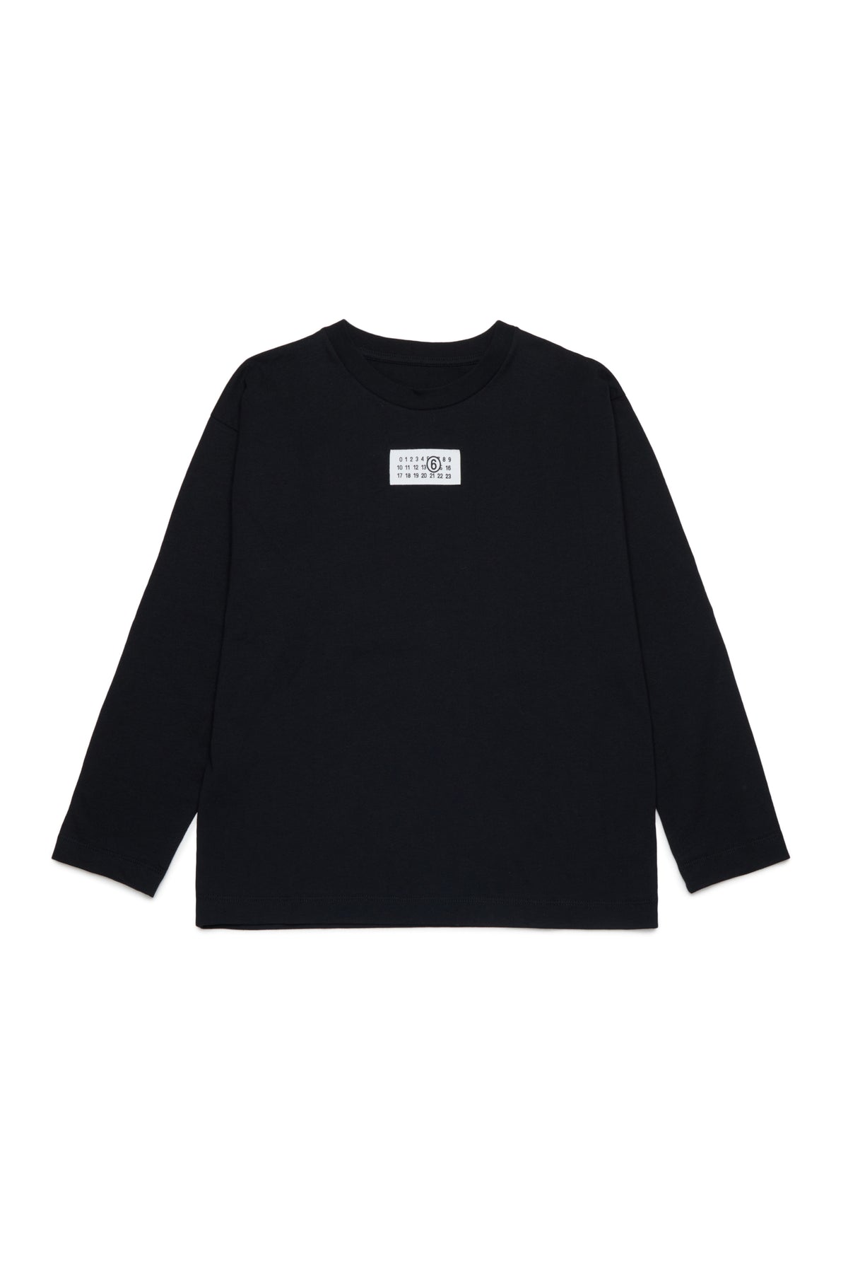 長袖Tシャツ、ロゴ付き