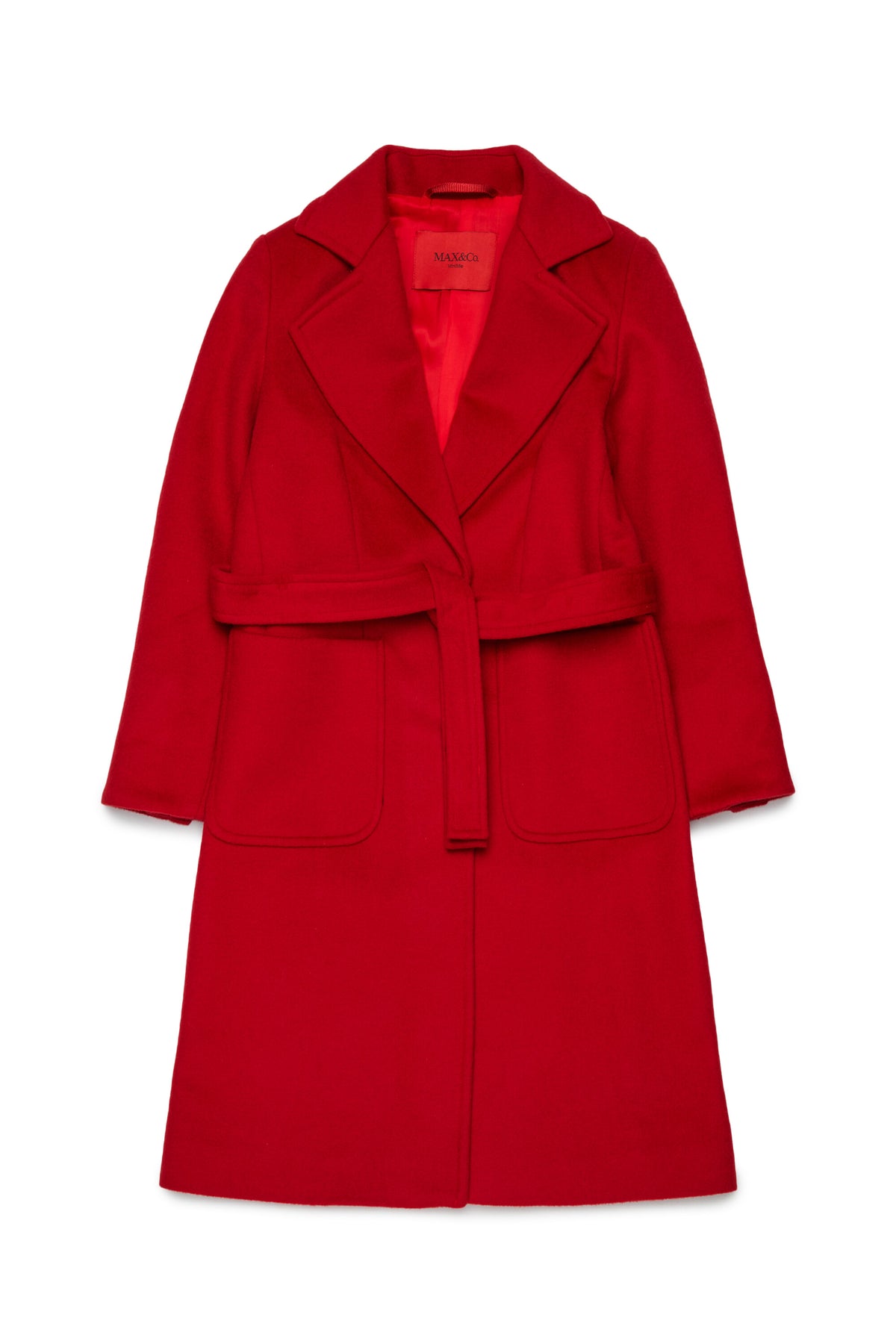Runaway wool coat