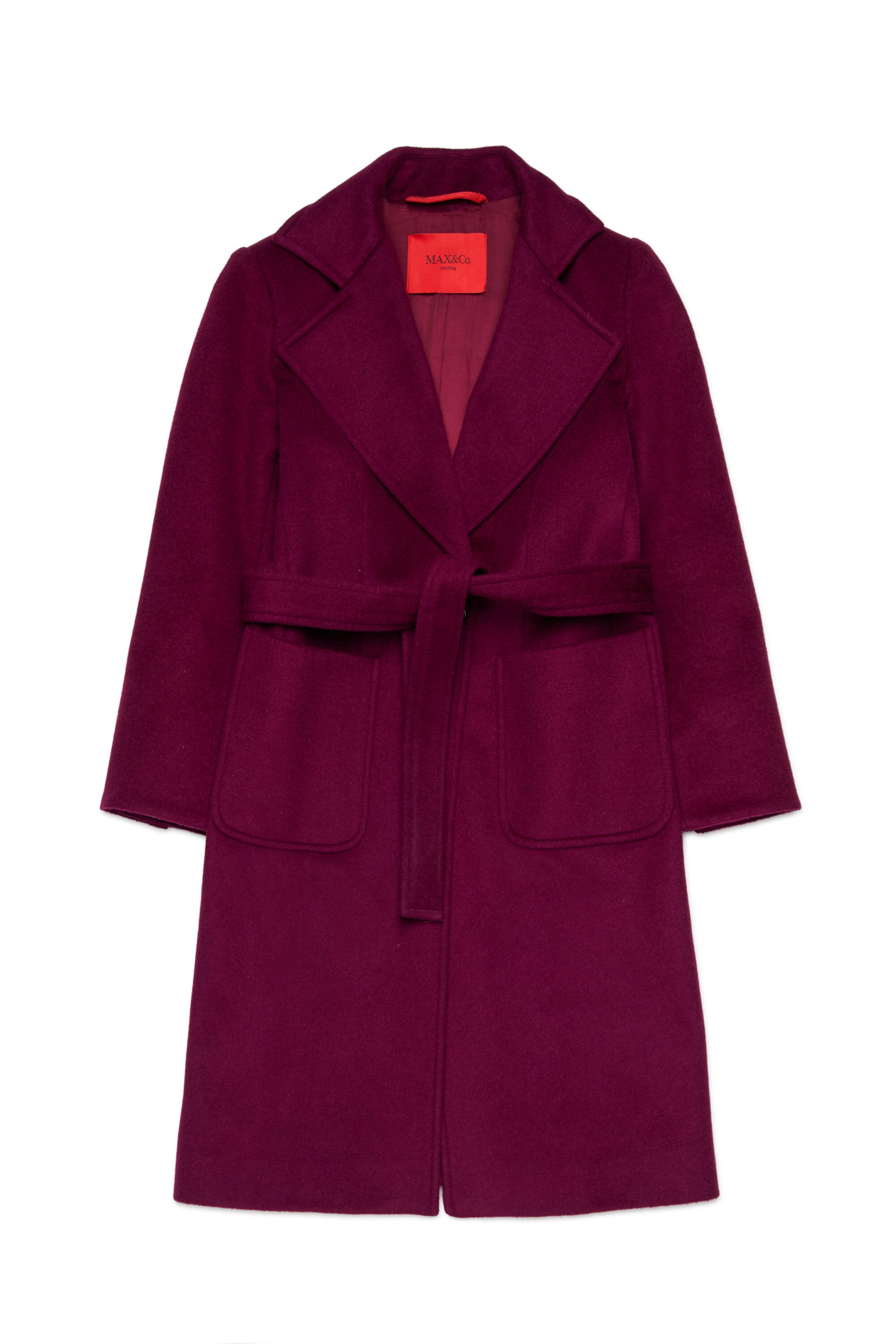 Runaway wool coat