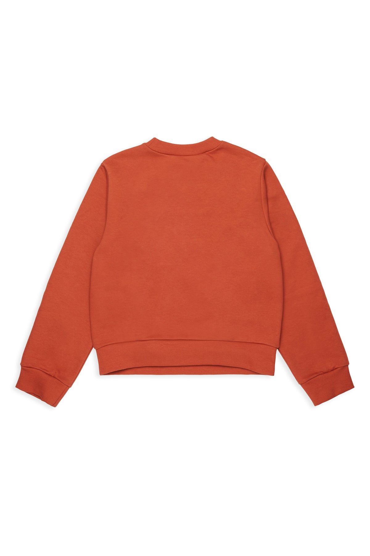 Branded crew-neck sweatshirt