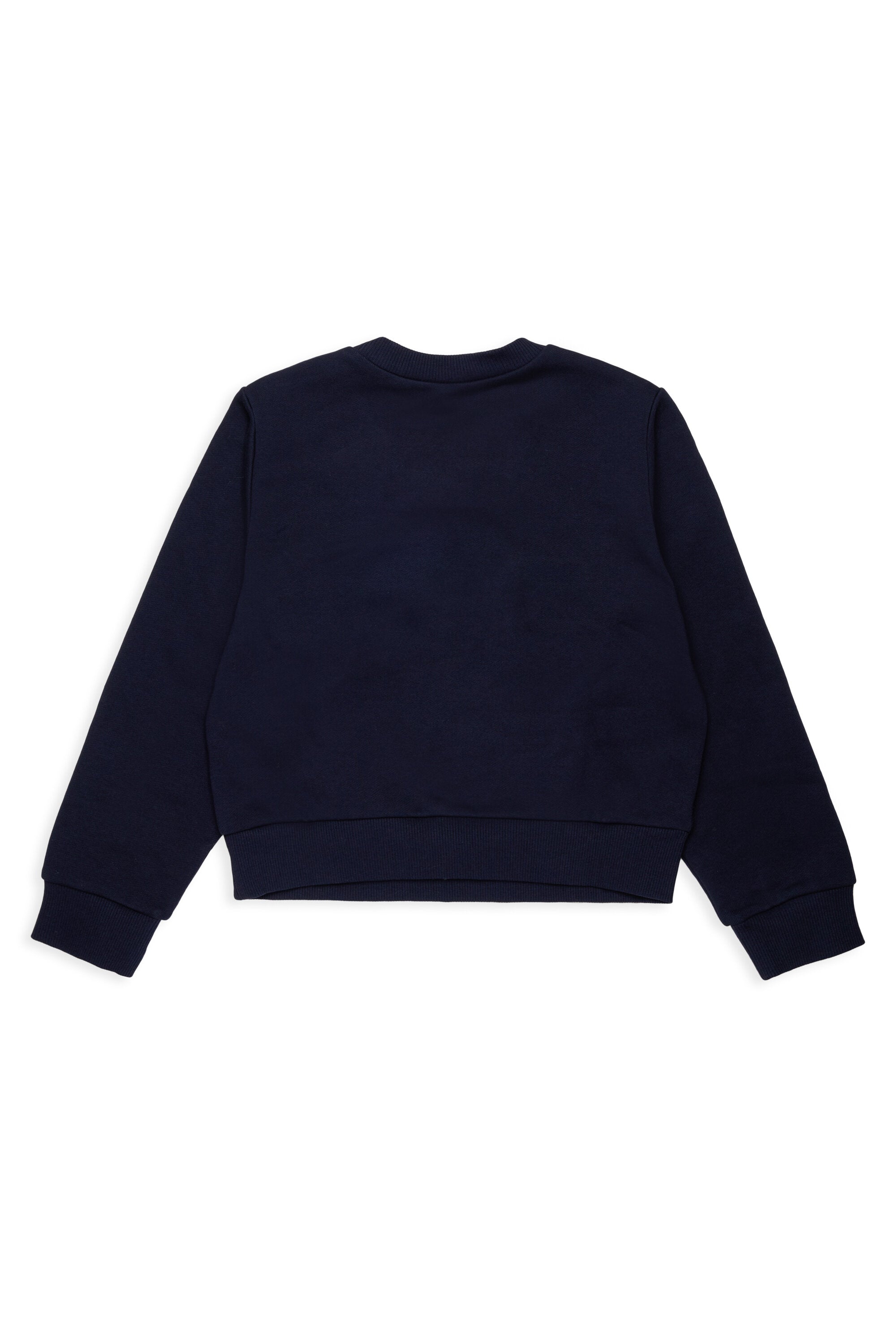 Branded crew-neck sweatshirt