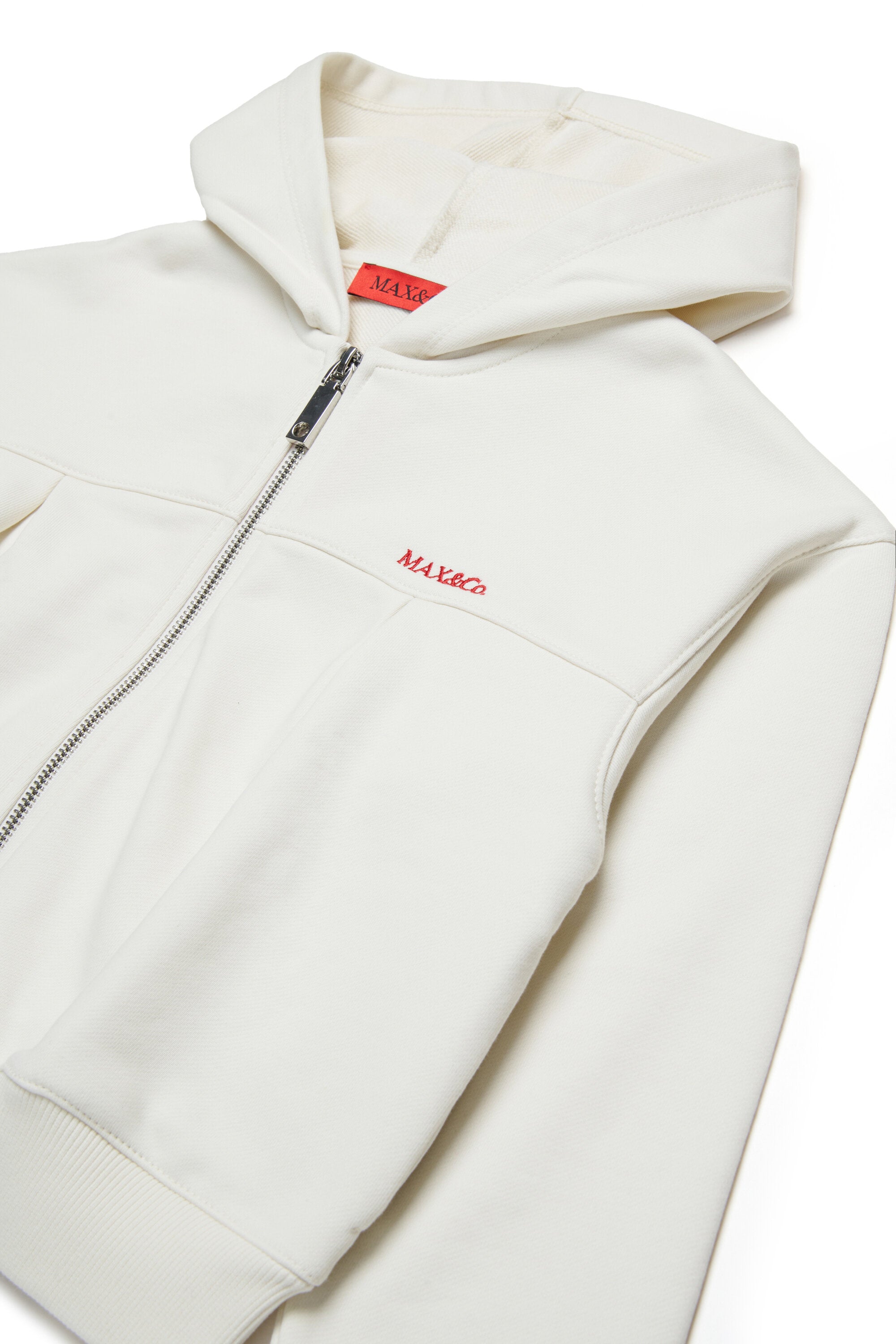 ロゴ入りフルジップ・スウェットシャツ