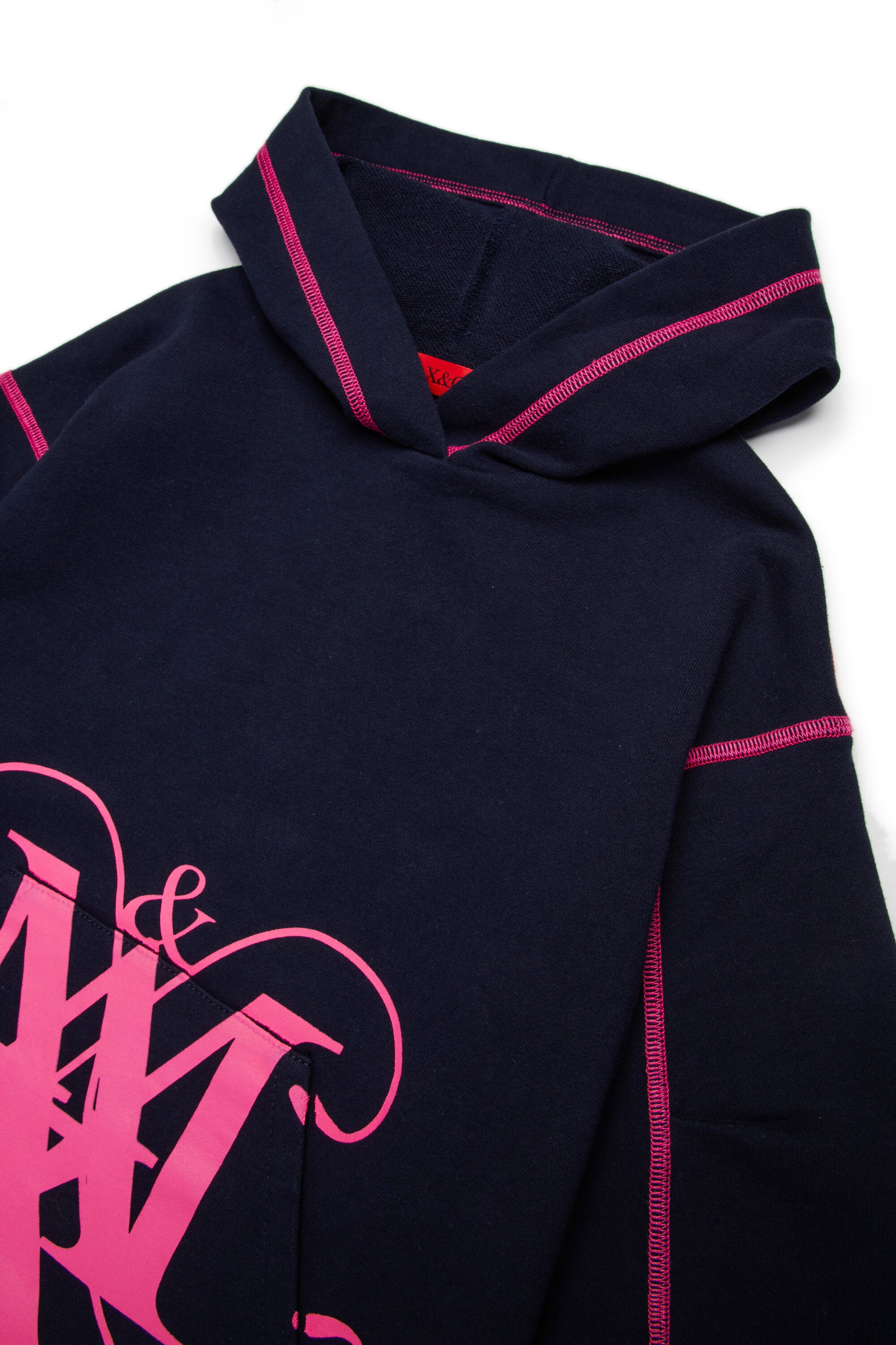 モノグラム・エンブレム付きマキシ・セーター・ドレス