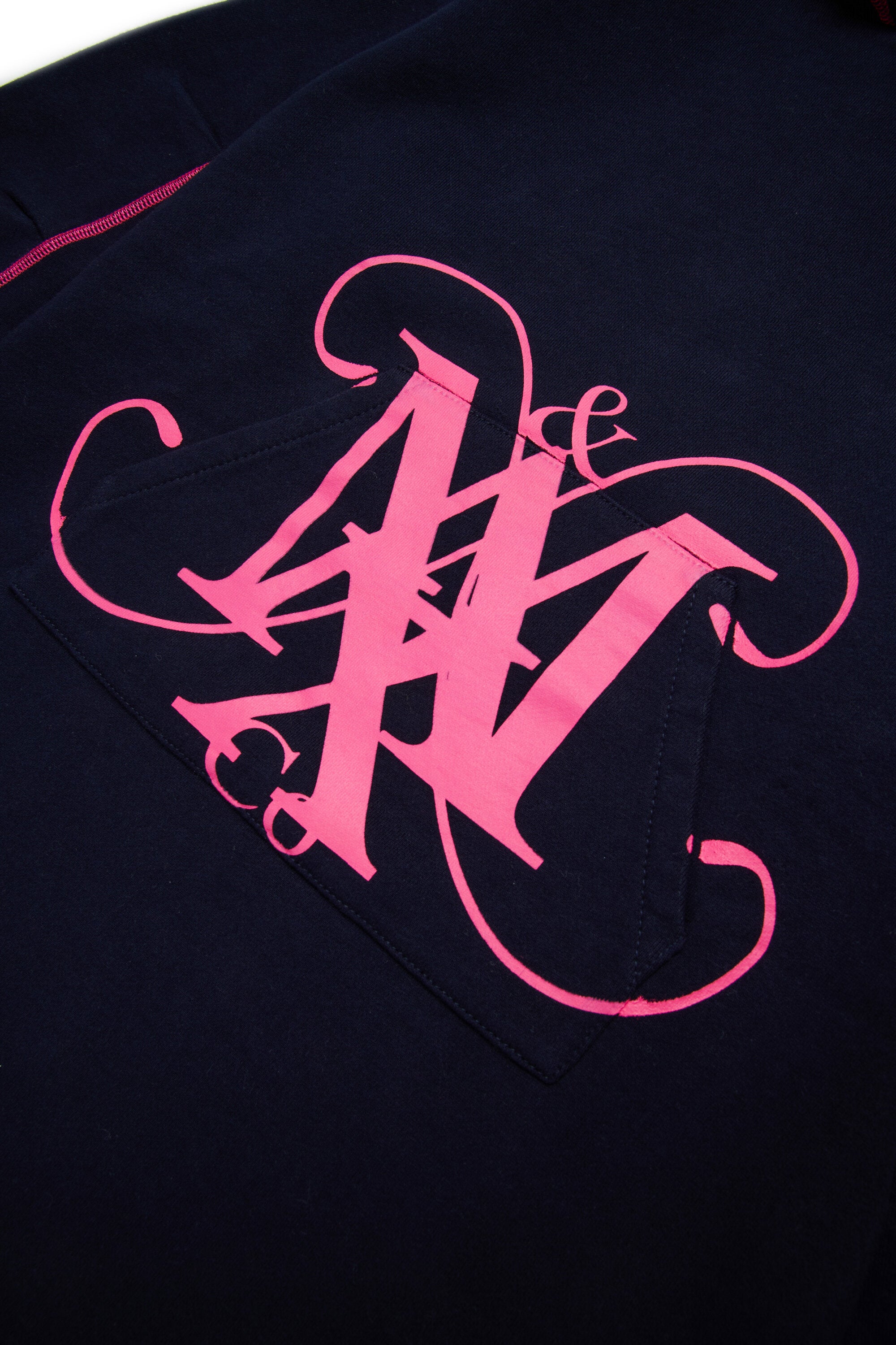 モノグラム・エンブレム付きマキシ・セーター・ドレス