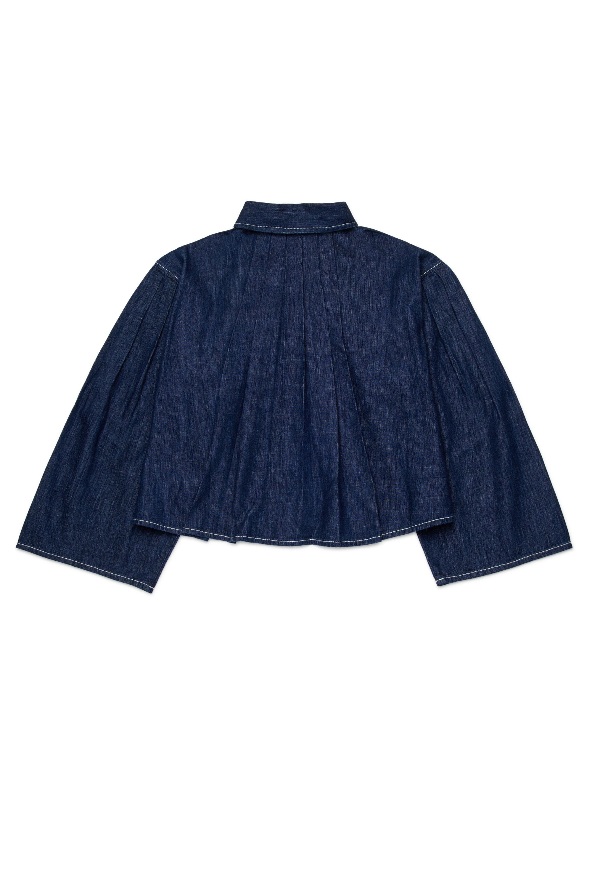 ボクシー・シャンブレー・デニム・シャツ