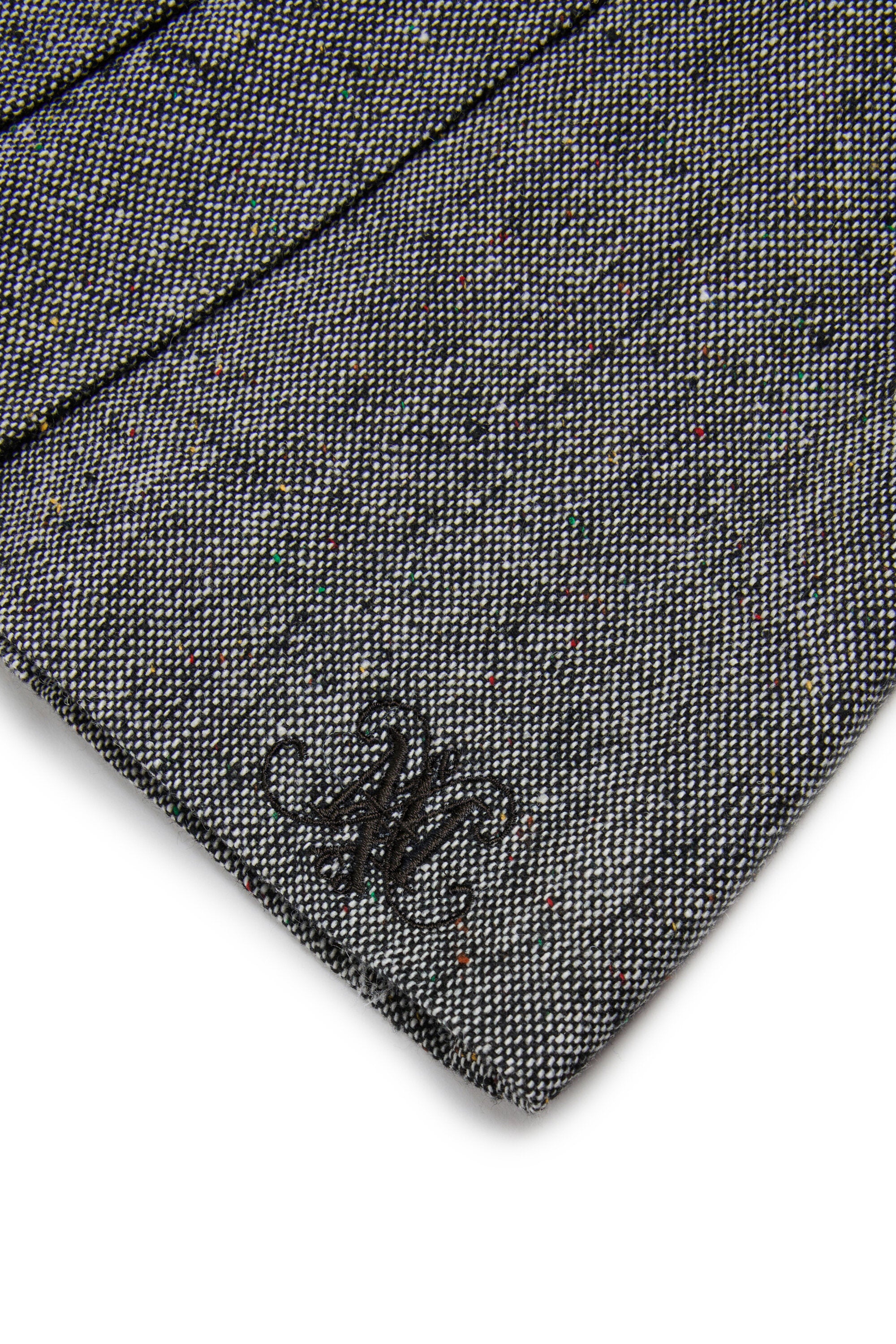 ショートツイードラップスカート