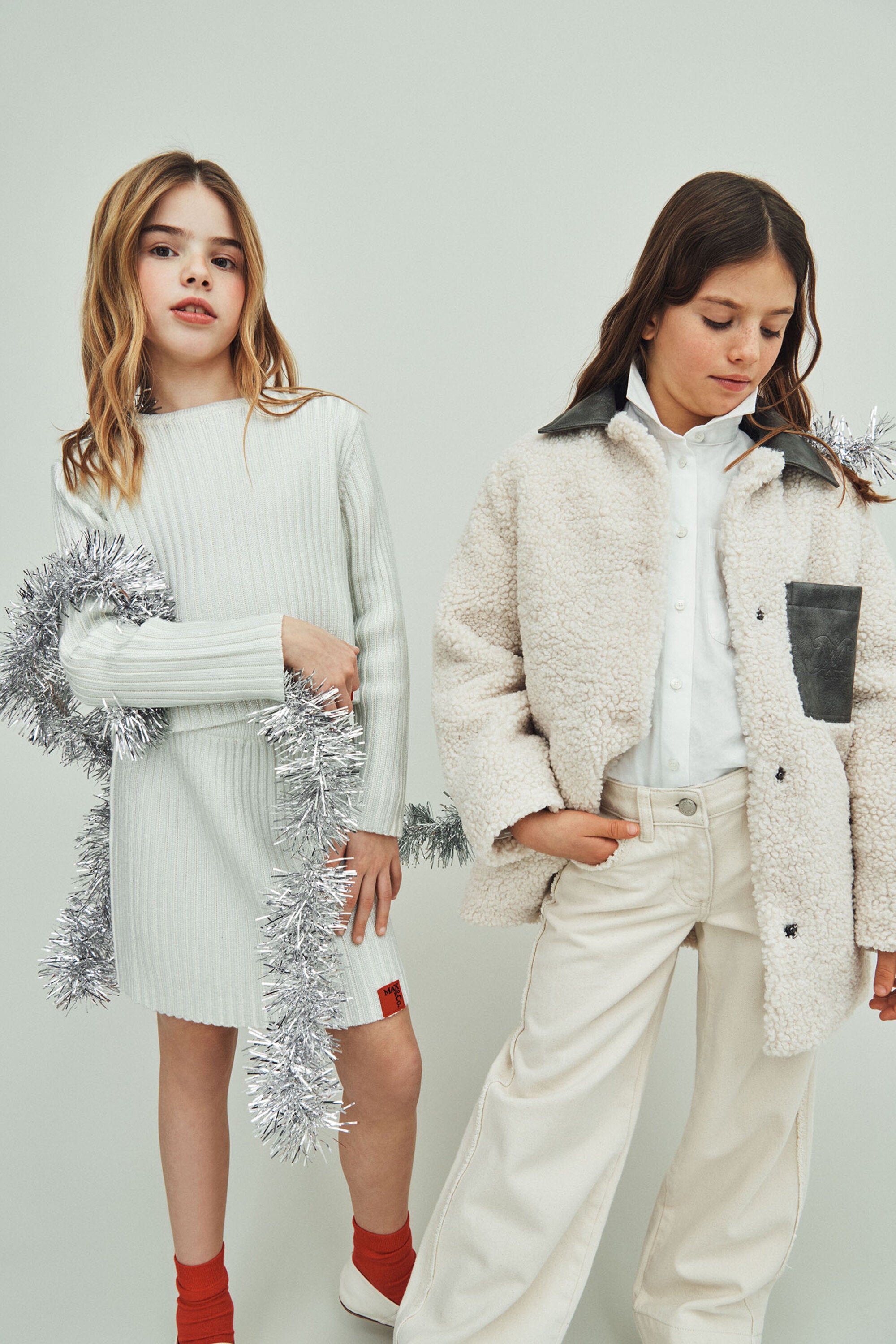 マキシポケット付きテディコート