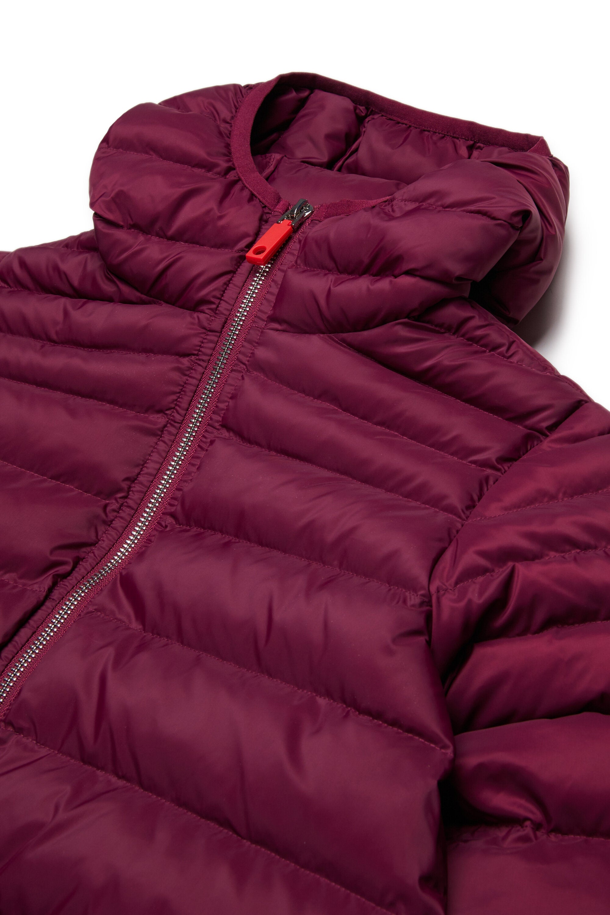Hooded lightweight padded jacket