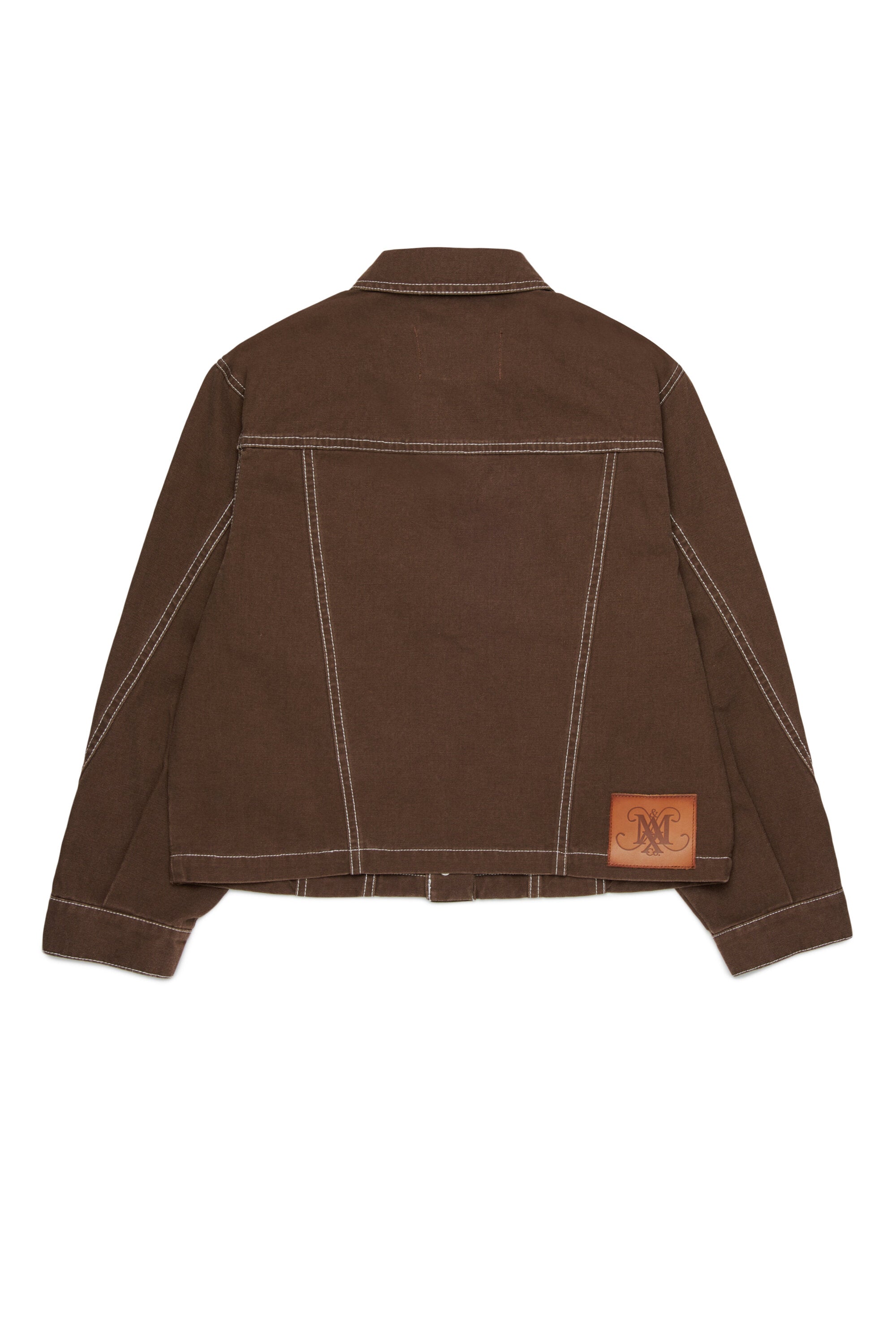 ロゴ入りデニムジャケット