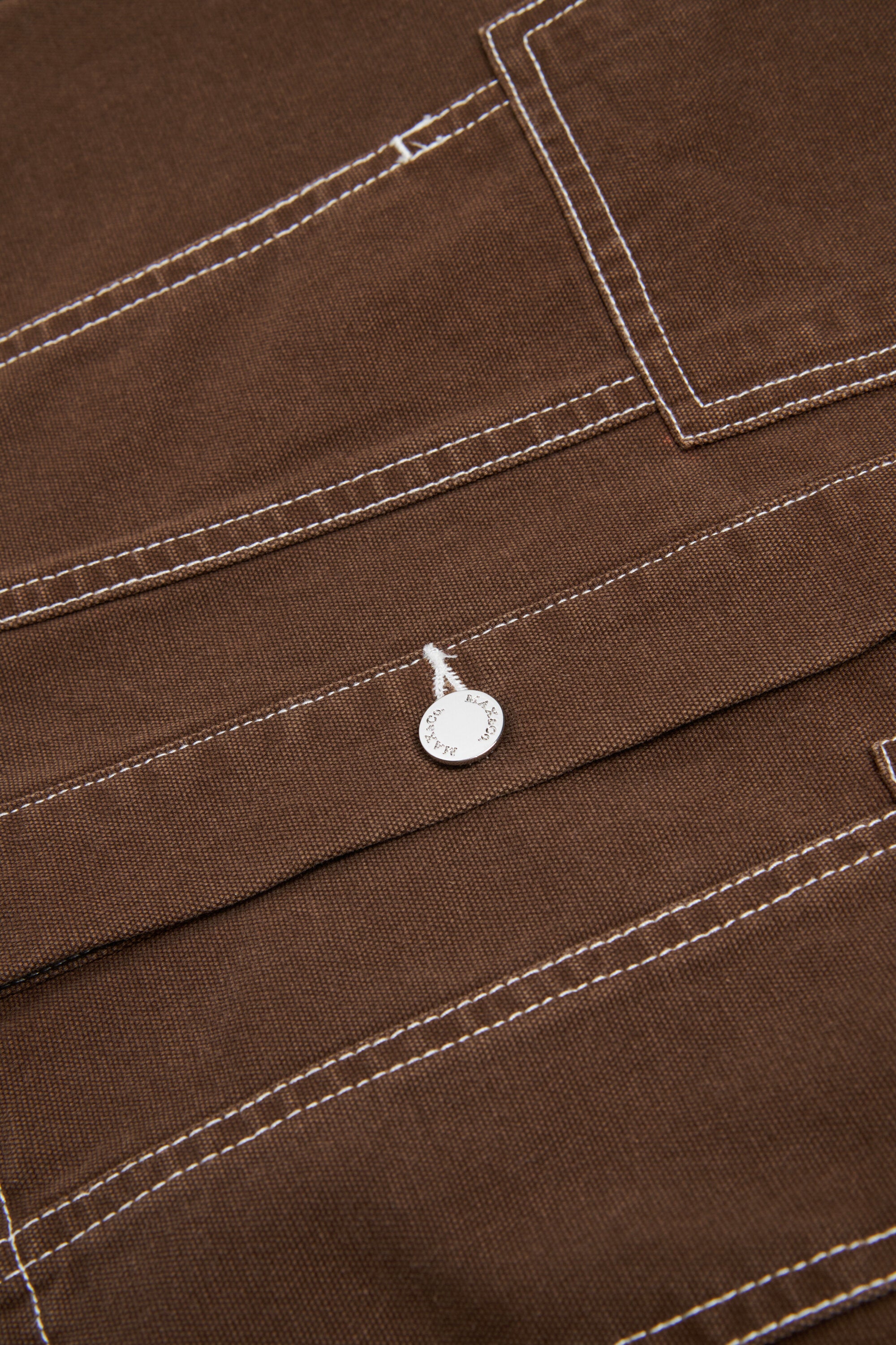 ロゴ入りデニムジャケット