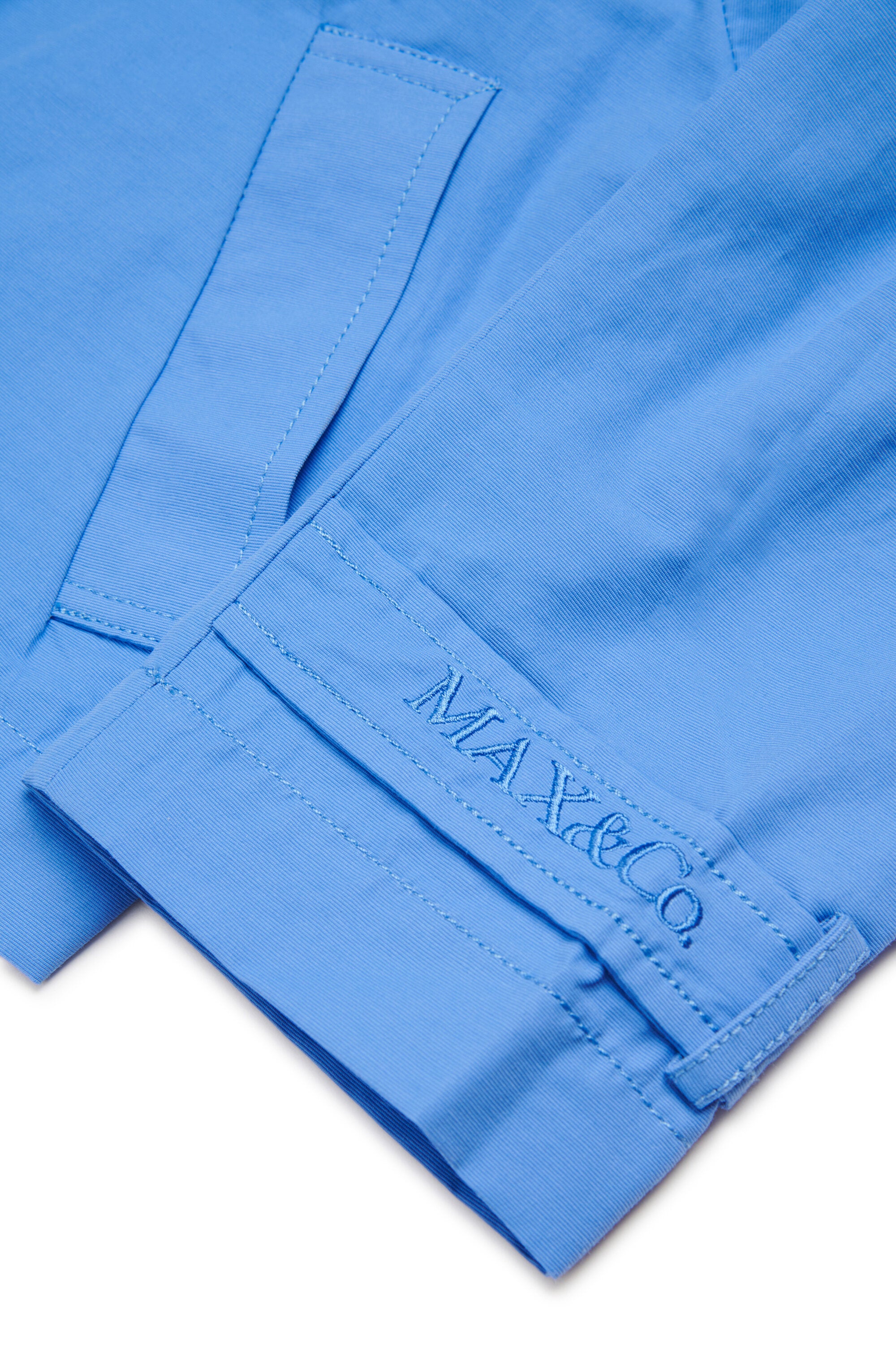 ロゴ入りダブルブレストジャケット