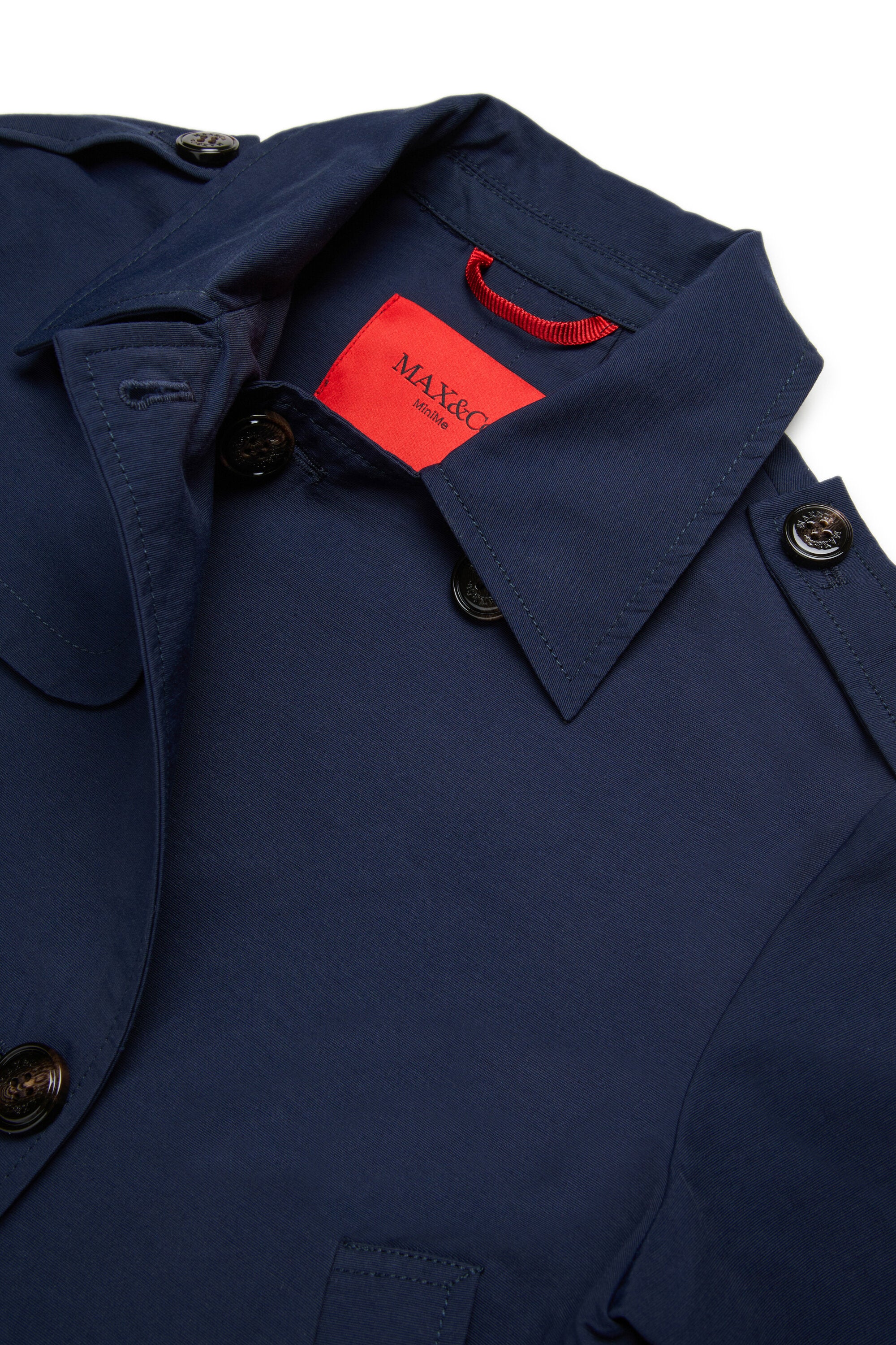 ロゴ入りダブルブレストジャケット