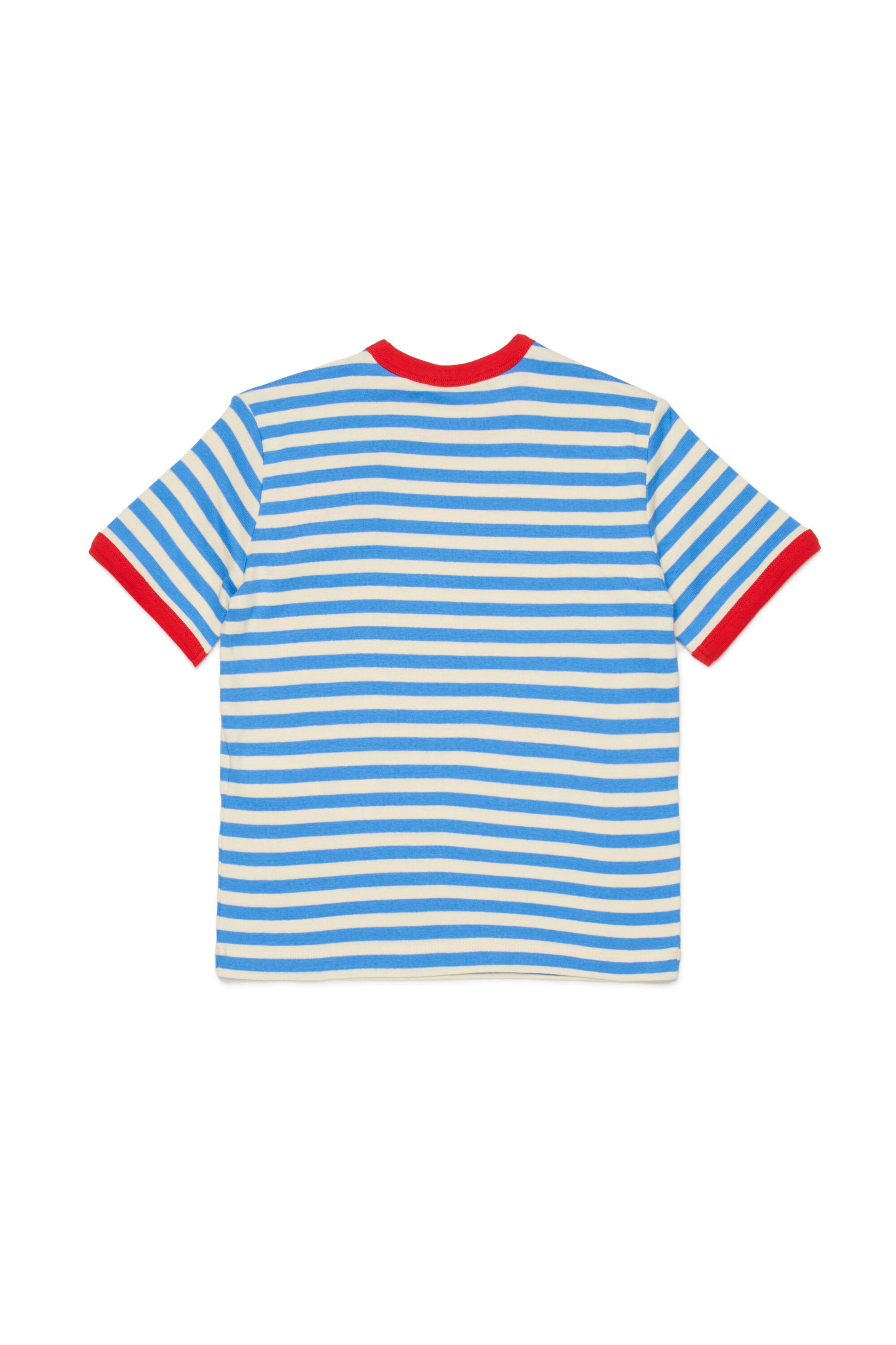 ロゴ入りボーダーTシャツ