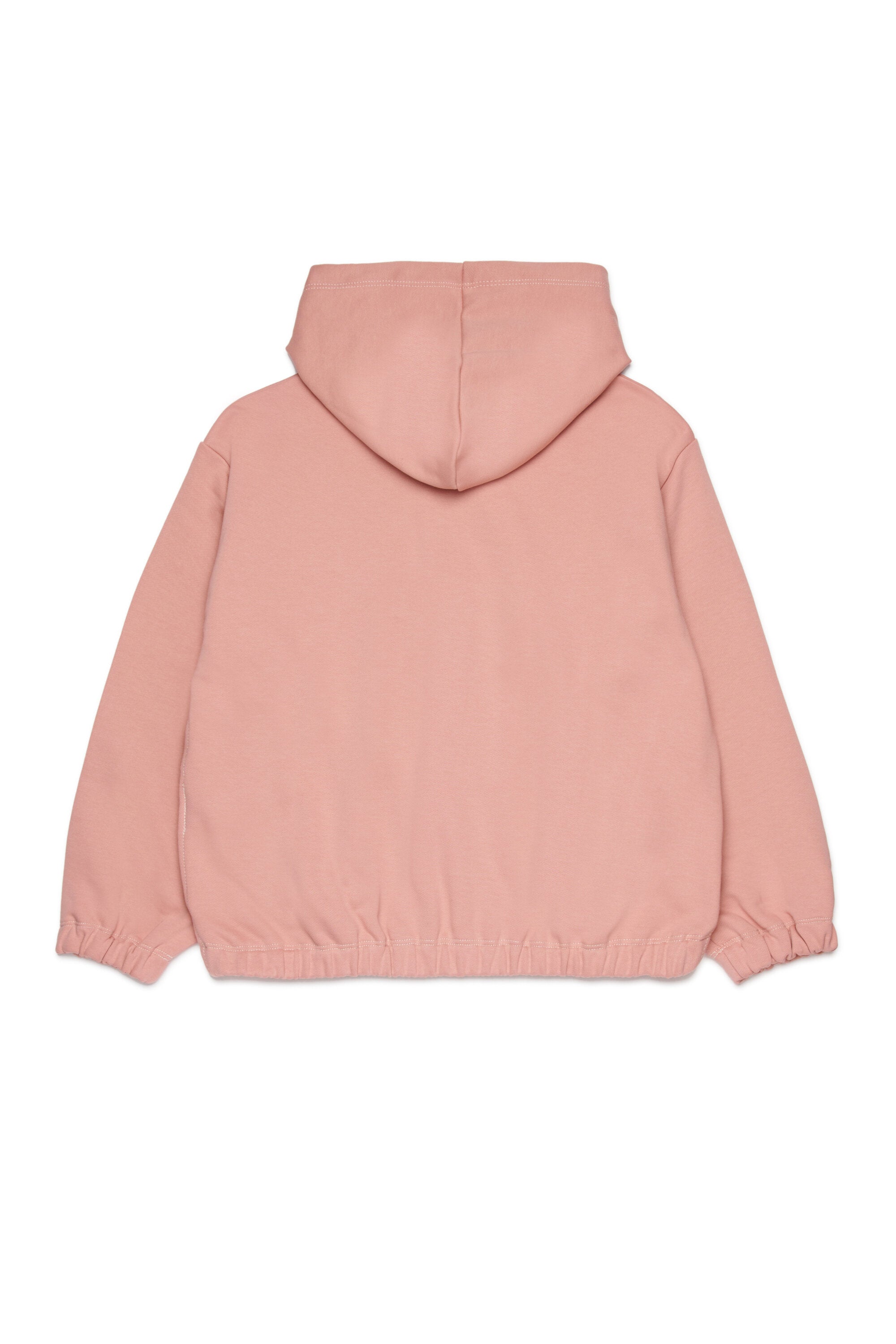 ロゴ入りフルジップスウェット