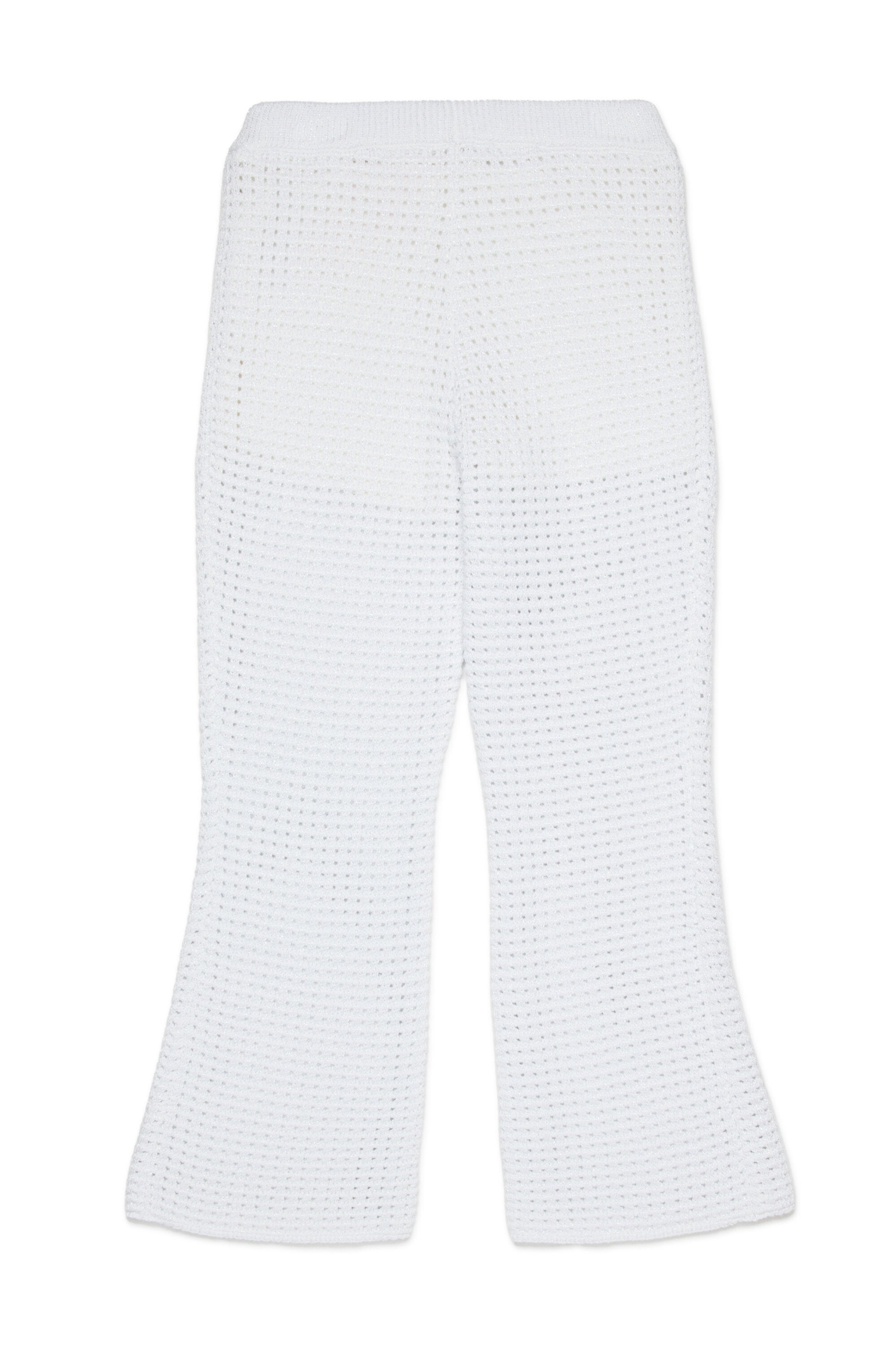 ロゴ入りニットパンツ