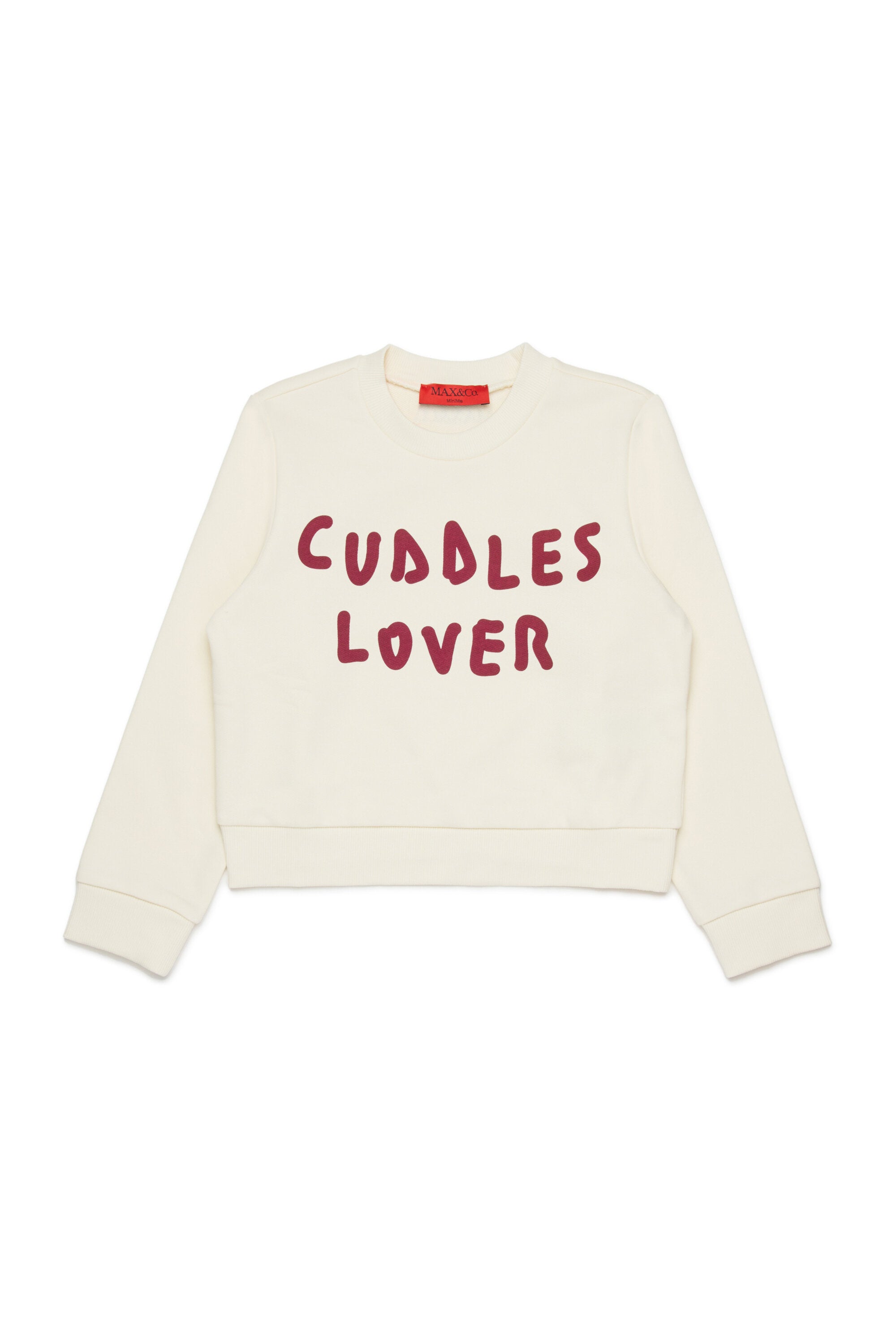 ロゴ入りクルーネックスウェット