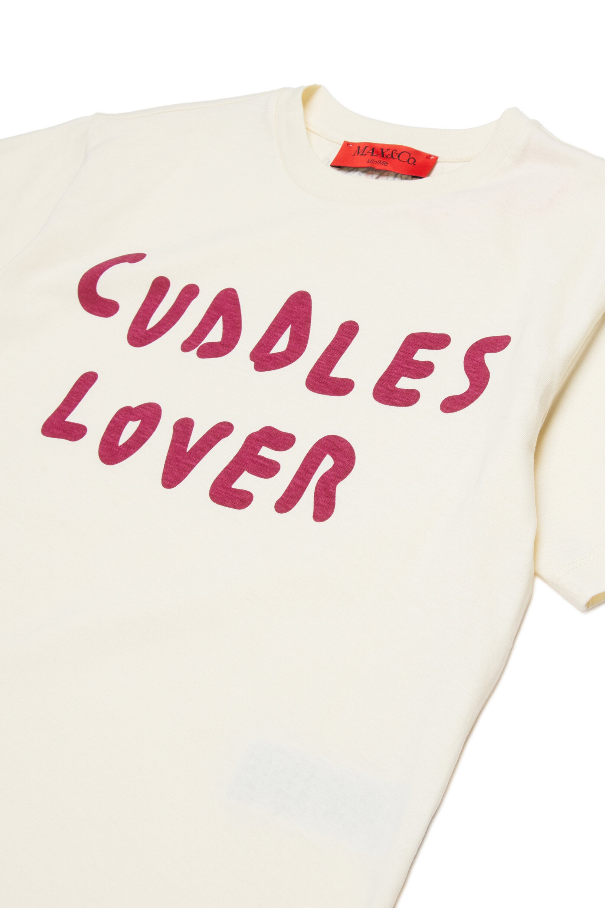Cuddles LoverプリントのTシャツ