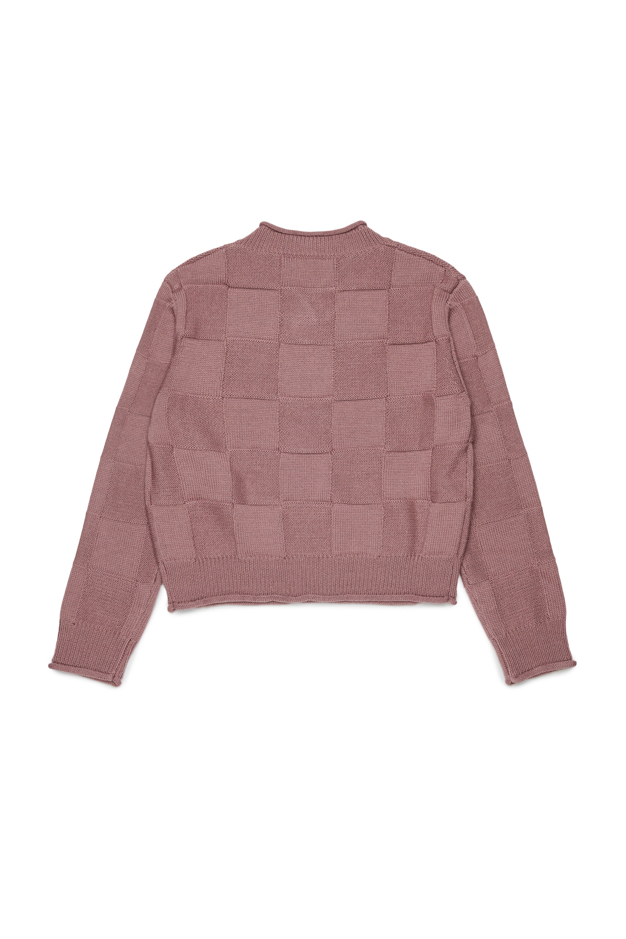 V-neck pullover with logo