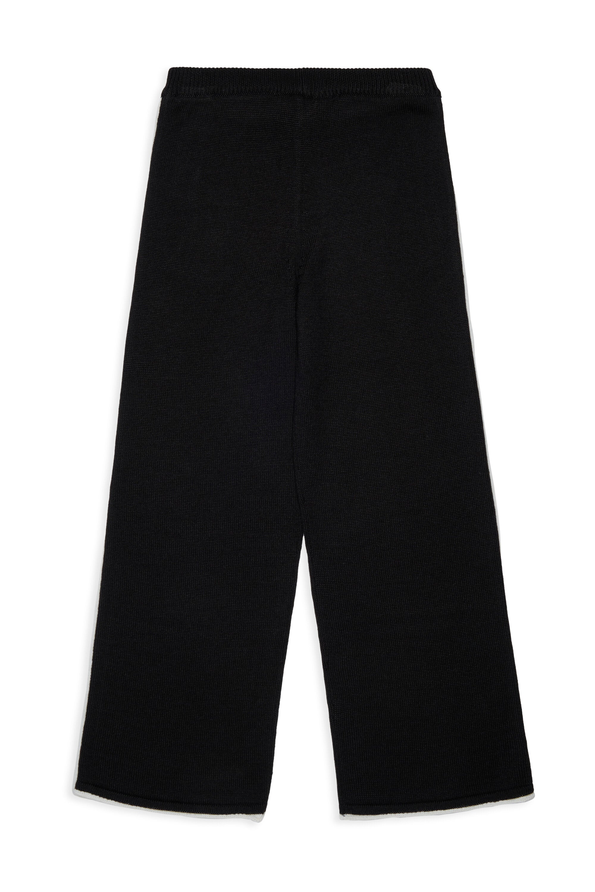 ロゴ入りニットパンツ